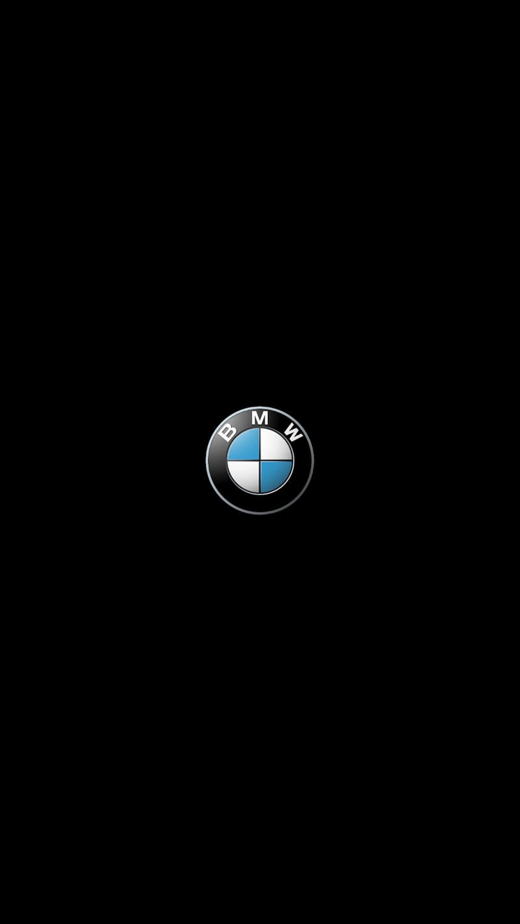 BMW Logo Metallic Black wallpaper for Apple iPhone, Apple Watch, Mac, iPad and Apple Watch