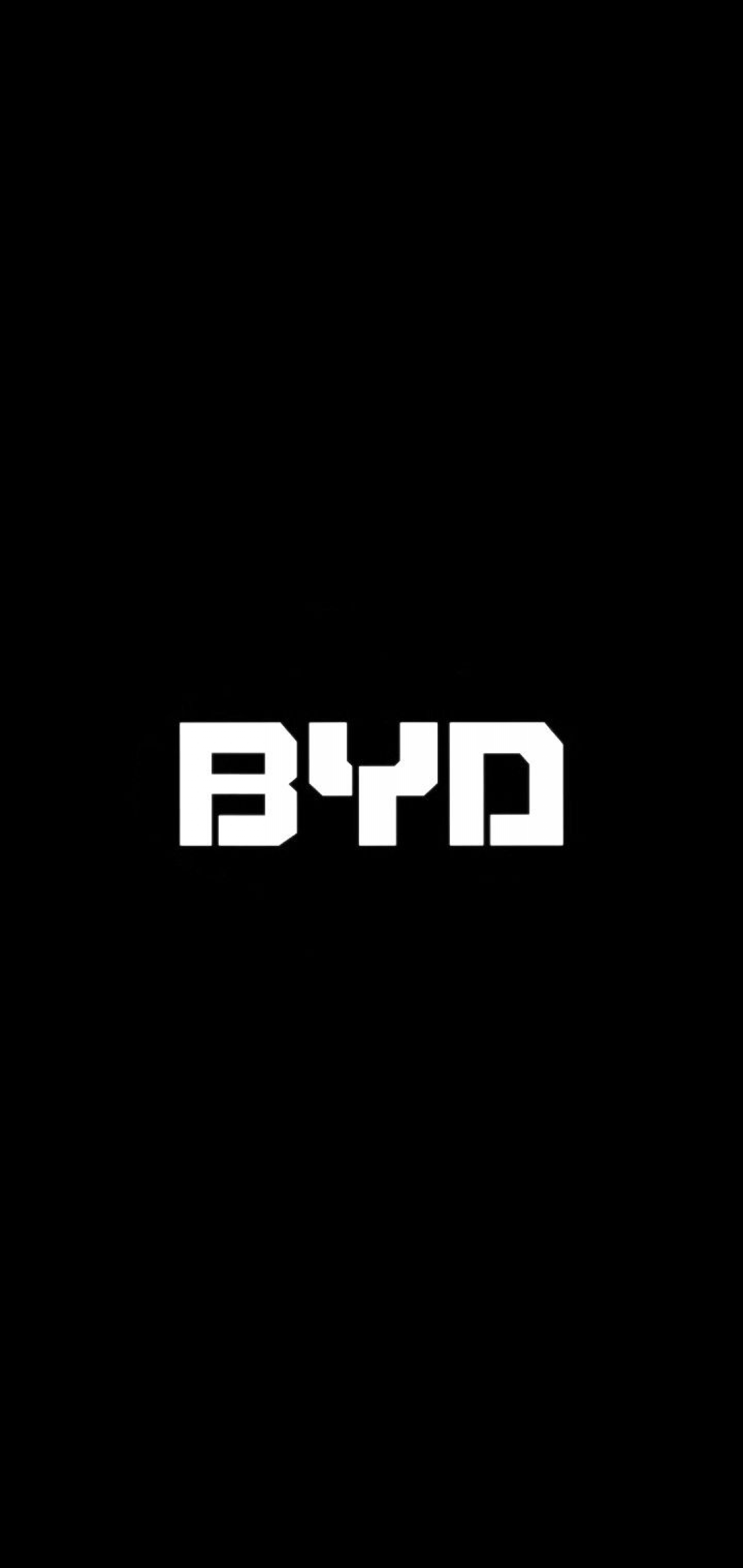 Byd Car Brand Logo Black wallpaper for Apple iPhone, Apple Watch, Mac, iPad and Apple Watch