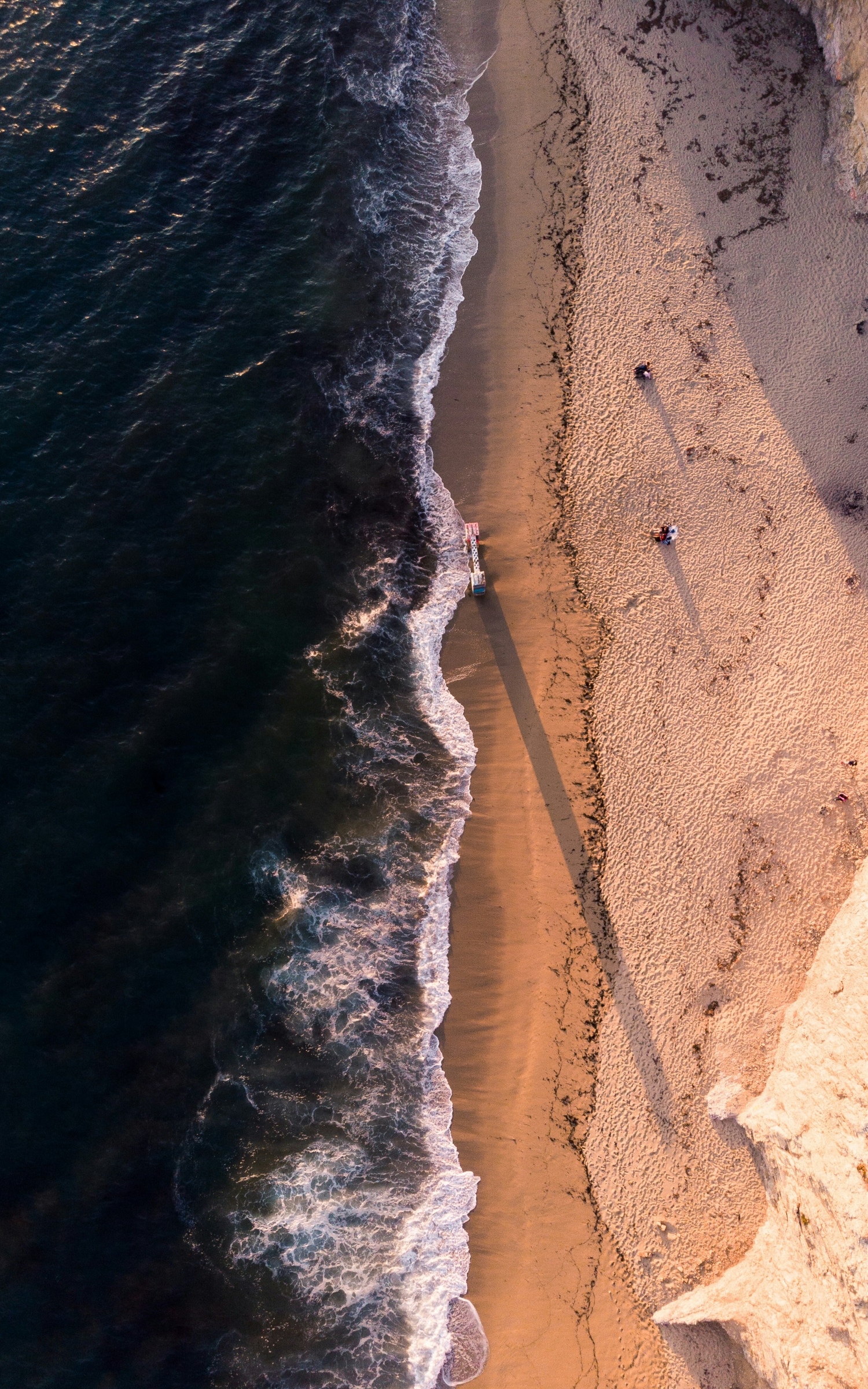 Coastline Beach From Above Drone High Resolution wallpaper for Apple iPhone, Apple Watch, Mac, iPad and Apple Watch