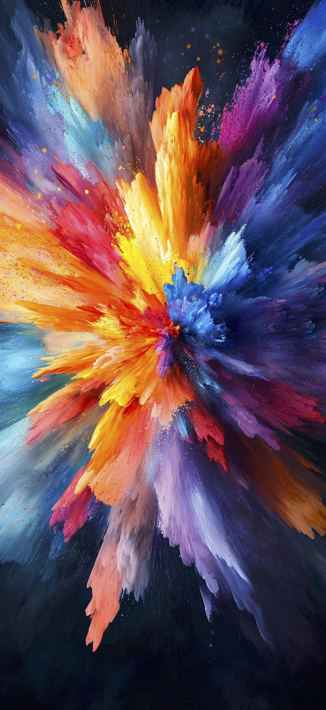 Color Burst Explosion iPhone Wallpaper Most Popular Wallpapers 2025