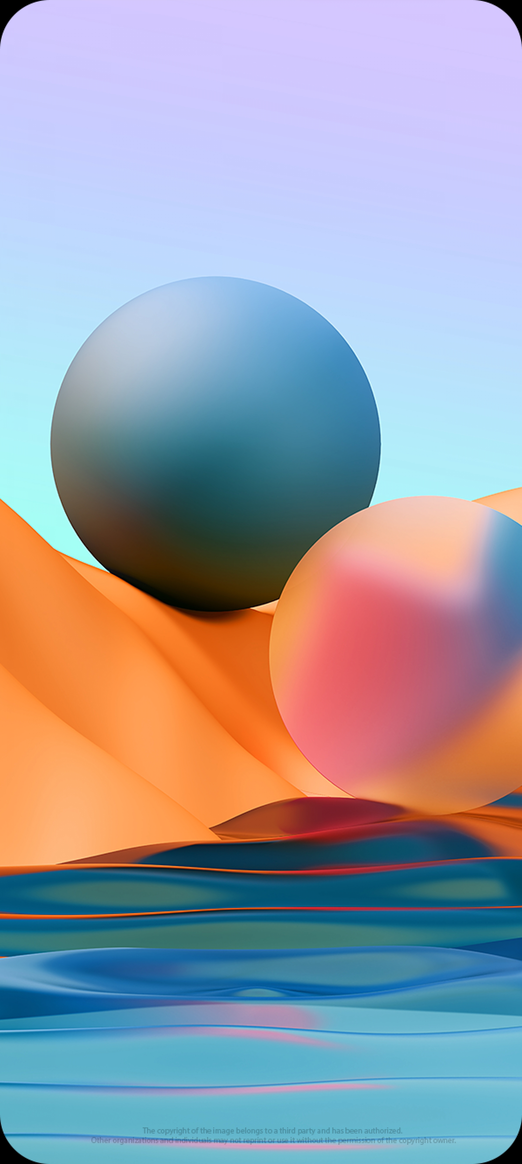 Colorful Balls Gradients Abstract Digital Art