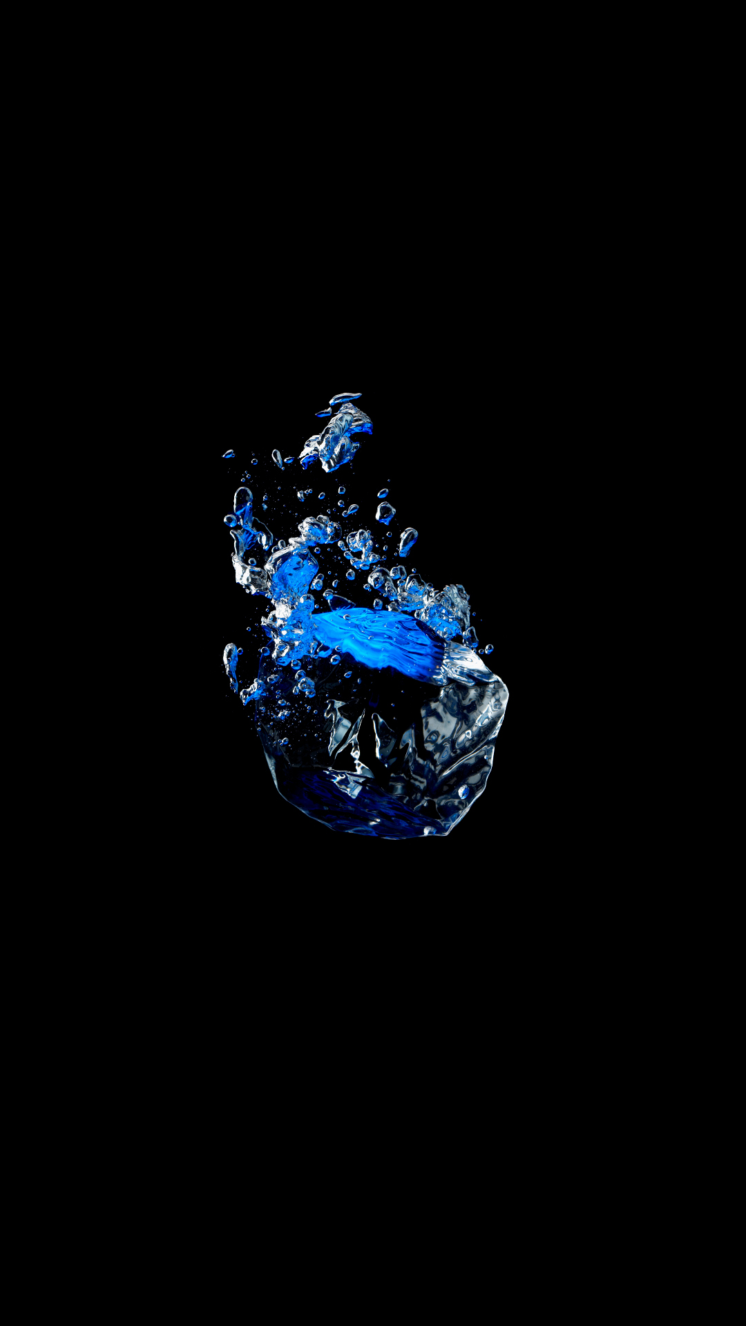 Coolpad Coolplay 6 Blue Water Explosion wallpaper for Apple iPhone, Apple Watch, Mac, iPad and Apple Watch