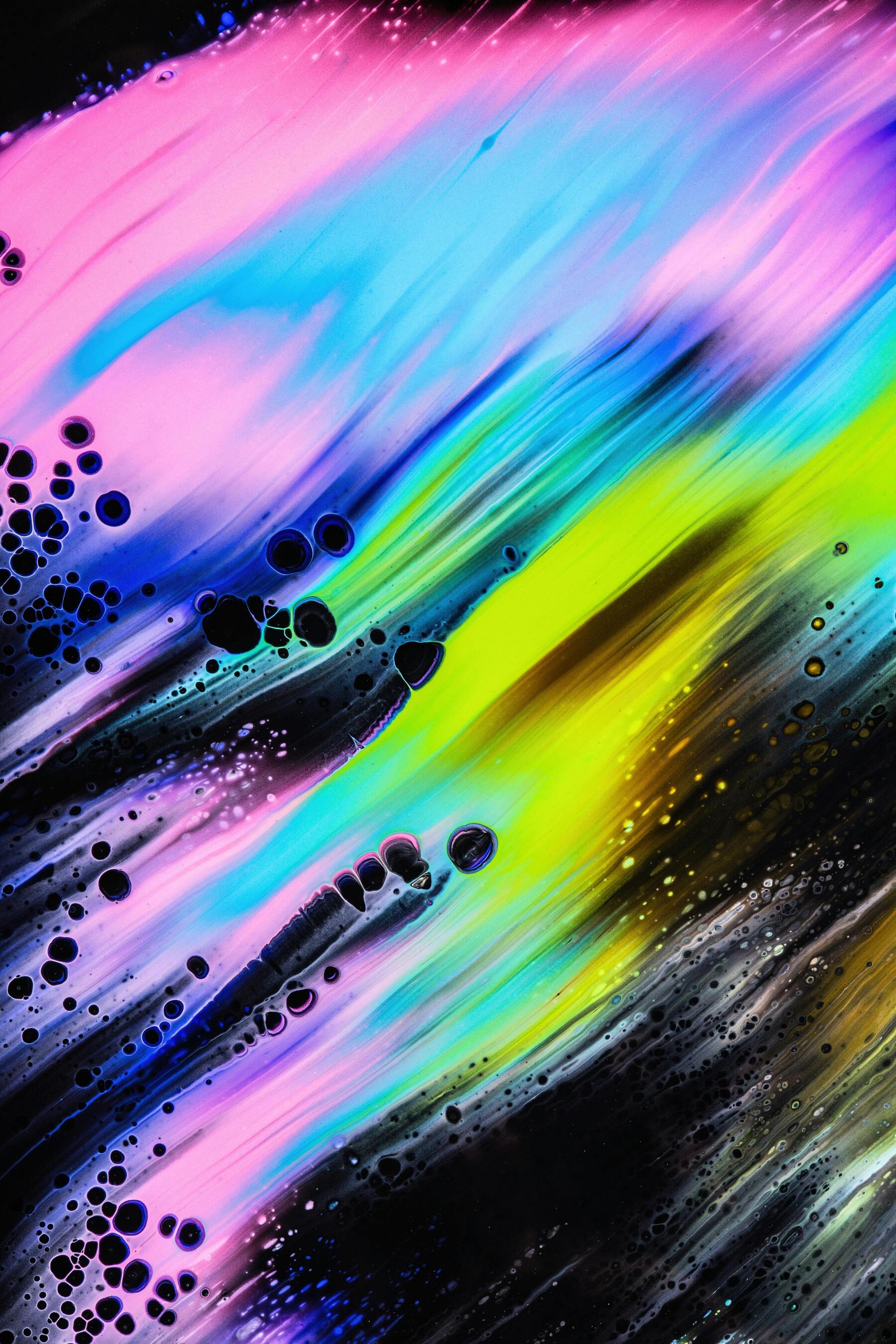 Creative Unique Gradient Colors Paint Artwork Artists With Paint Specks And Brush Strokes UltraHD Ultra HD 4K 8K 10K 12k 20k High Resolution HDR Highres Desktop Wallpapers For iPhone And Android