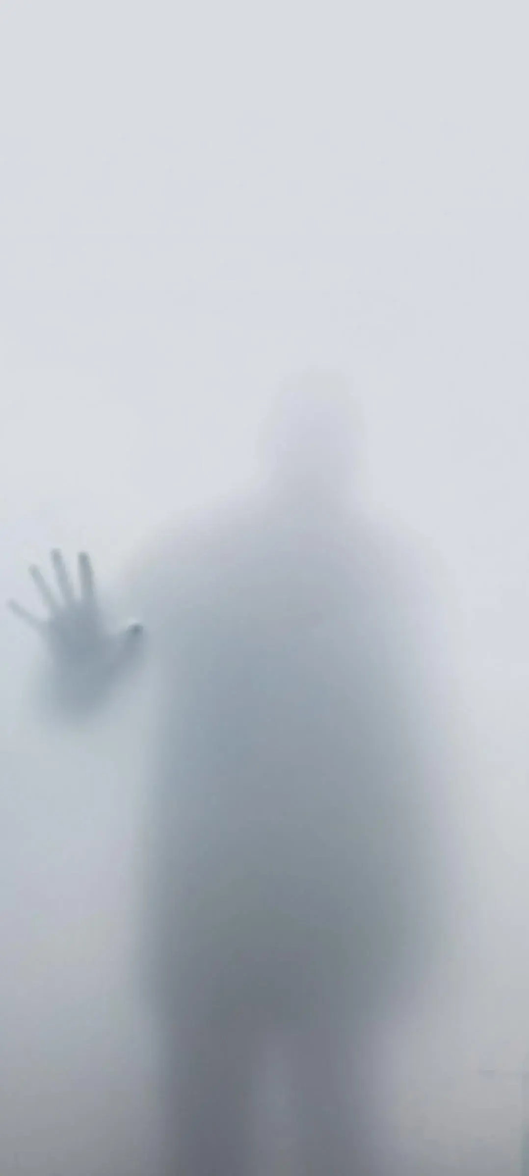 Creepy Spooky Halloween White Foggy Misty Hand On Glass High Resolution Wallpapers For iPhone 13 14 15 16 Pro Max wallpaper for Apple iPhone, Apple Watch, Mac, iPad and Apple Watch