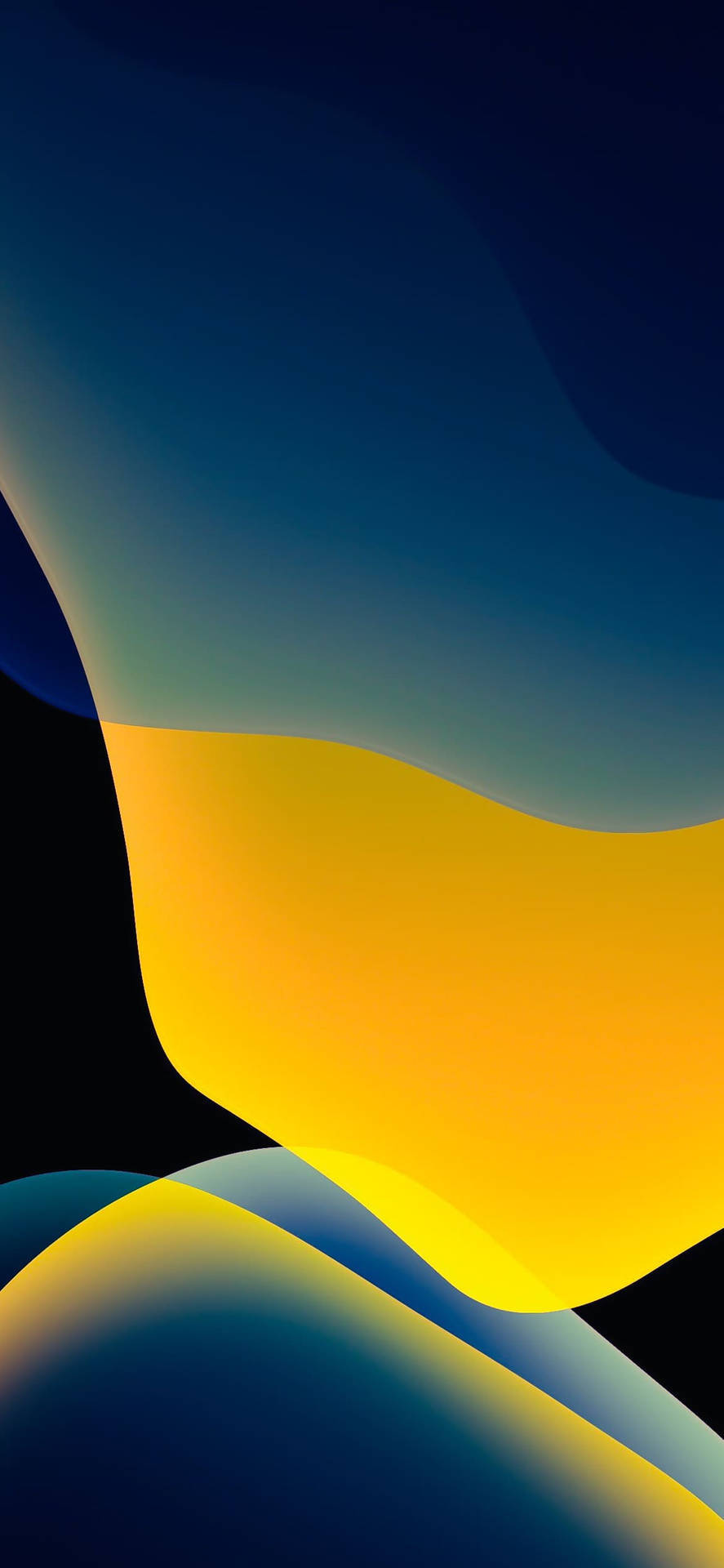 Dark Blue And Yellow iOS 16 Apple Gallery Wallpaper Most Popular Most Installed iPhone 16 Pro And 16 Pro Max wallpaper for Apple iPhone, Apple Watch, Mac, iPad and Apple Watch