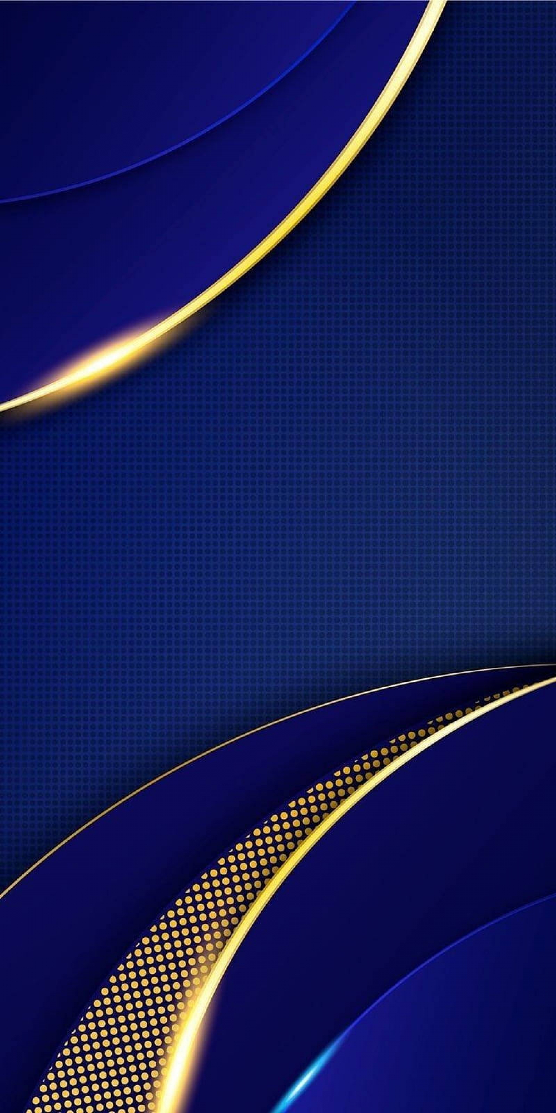 Dark Deep Blue With Gold wallpaper for Apple iPhone, Apple Watch, Mac, iPad and Apple Watch