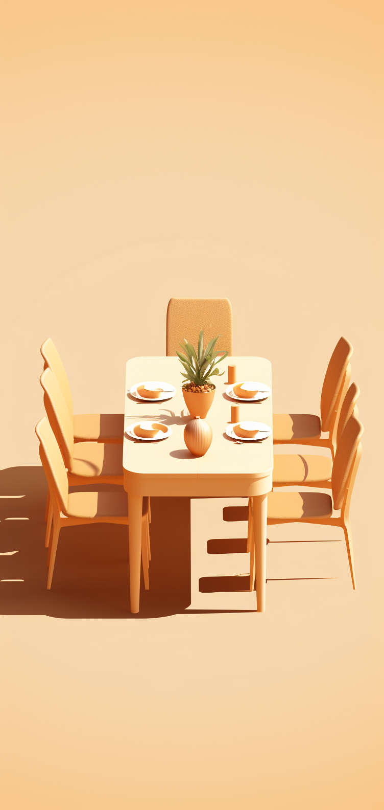 Dining Table Sand Color Apple HomeKit Default wallpaper for Apple iPhone, Apple Watch, Mac, iPad and Apple Watch