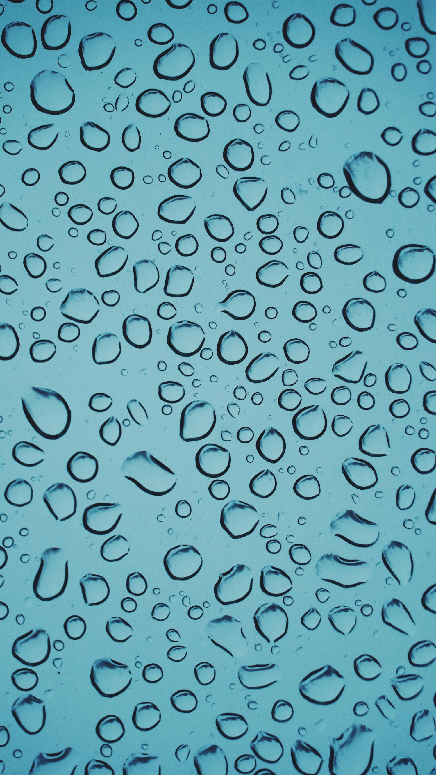 Drops Of Water On A Sheet Of Glass wallpaper for Apple iPhone, Apple Watch, Mac, iPad and Apple Watch