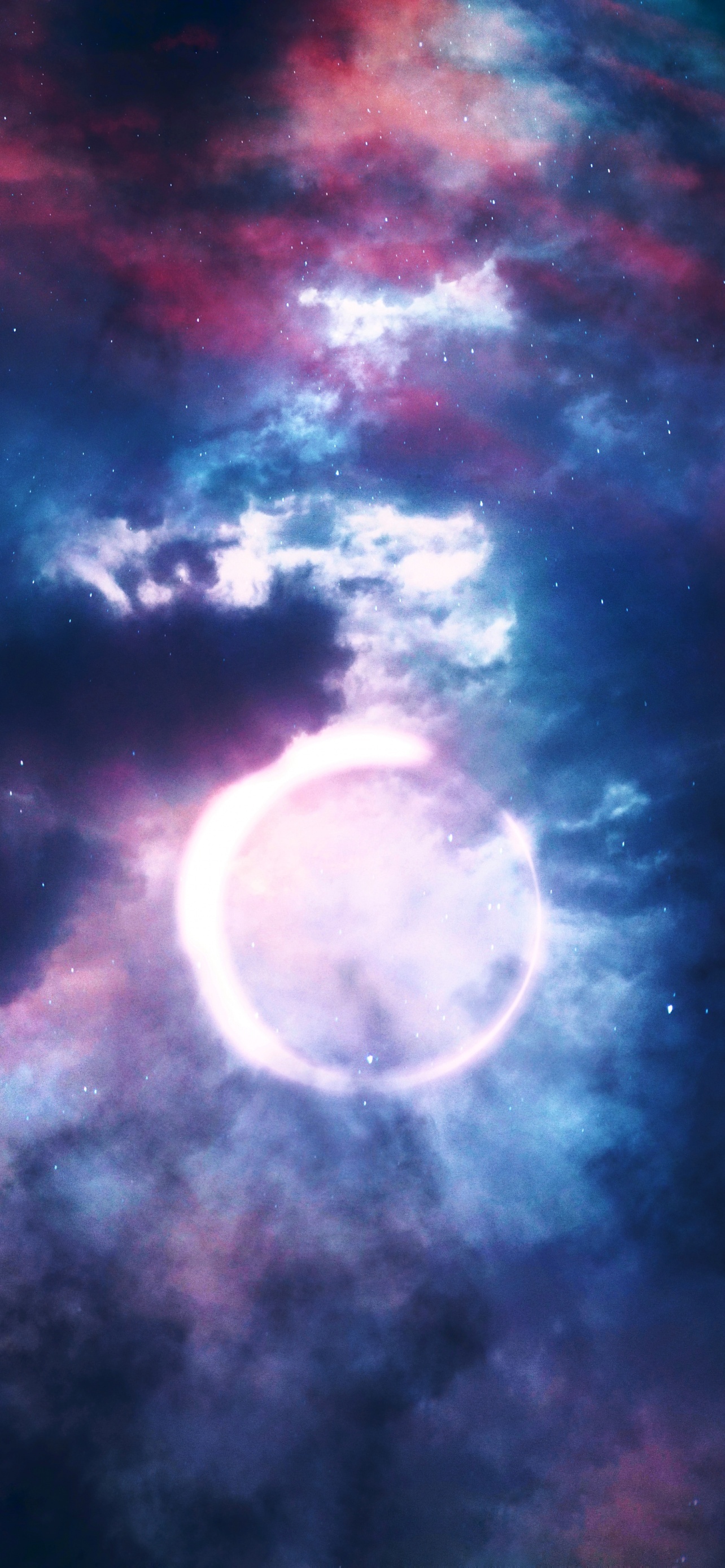 Eclipse Moon Night wallpaper for Apple iPhone, Apple Watch, Mac, iPad and Apple Watch