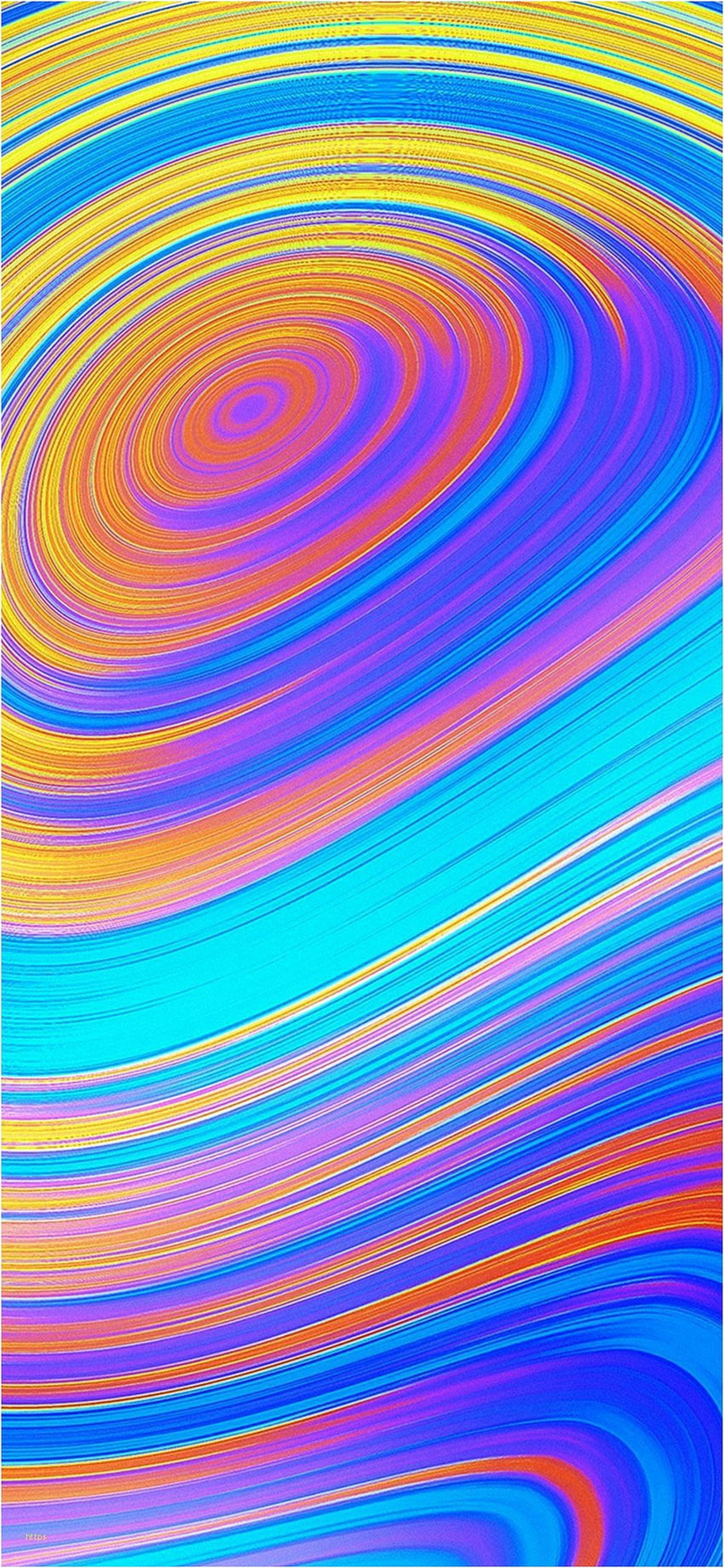 Extreme Color Vibrant Liquid Swirl