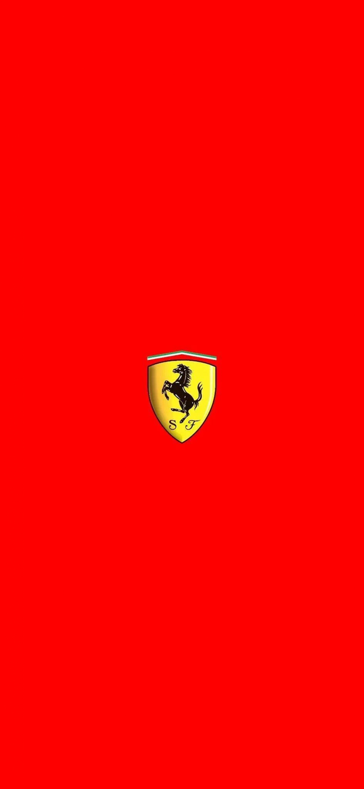 Ferrari Logo Red