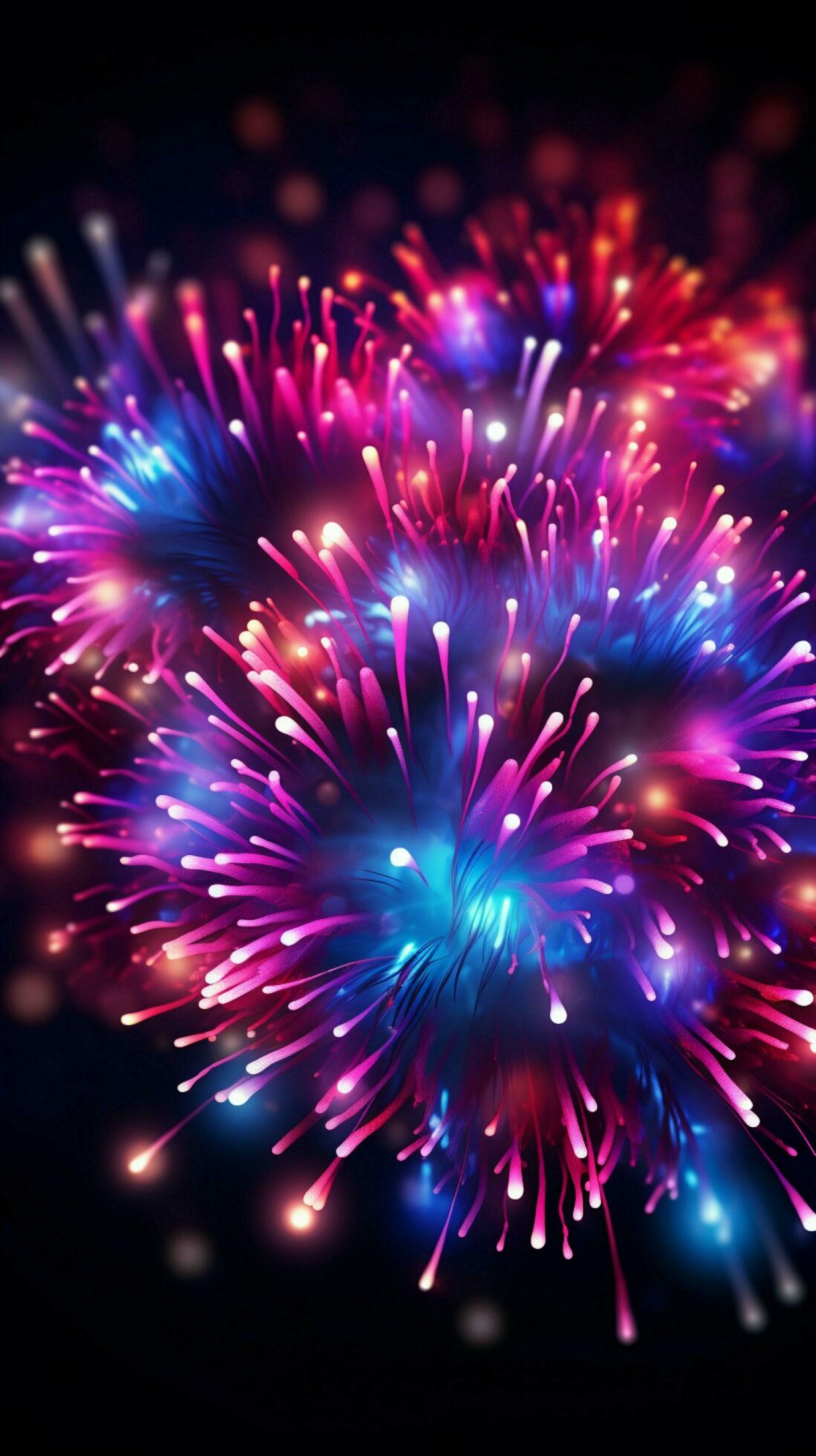 Fireworks Avatar Movie Inspired Digital Art