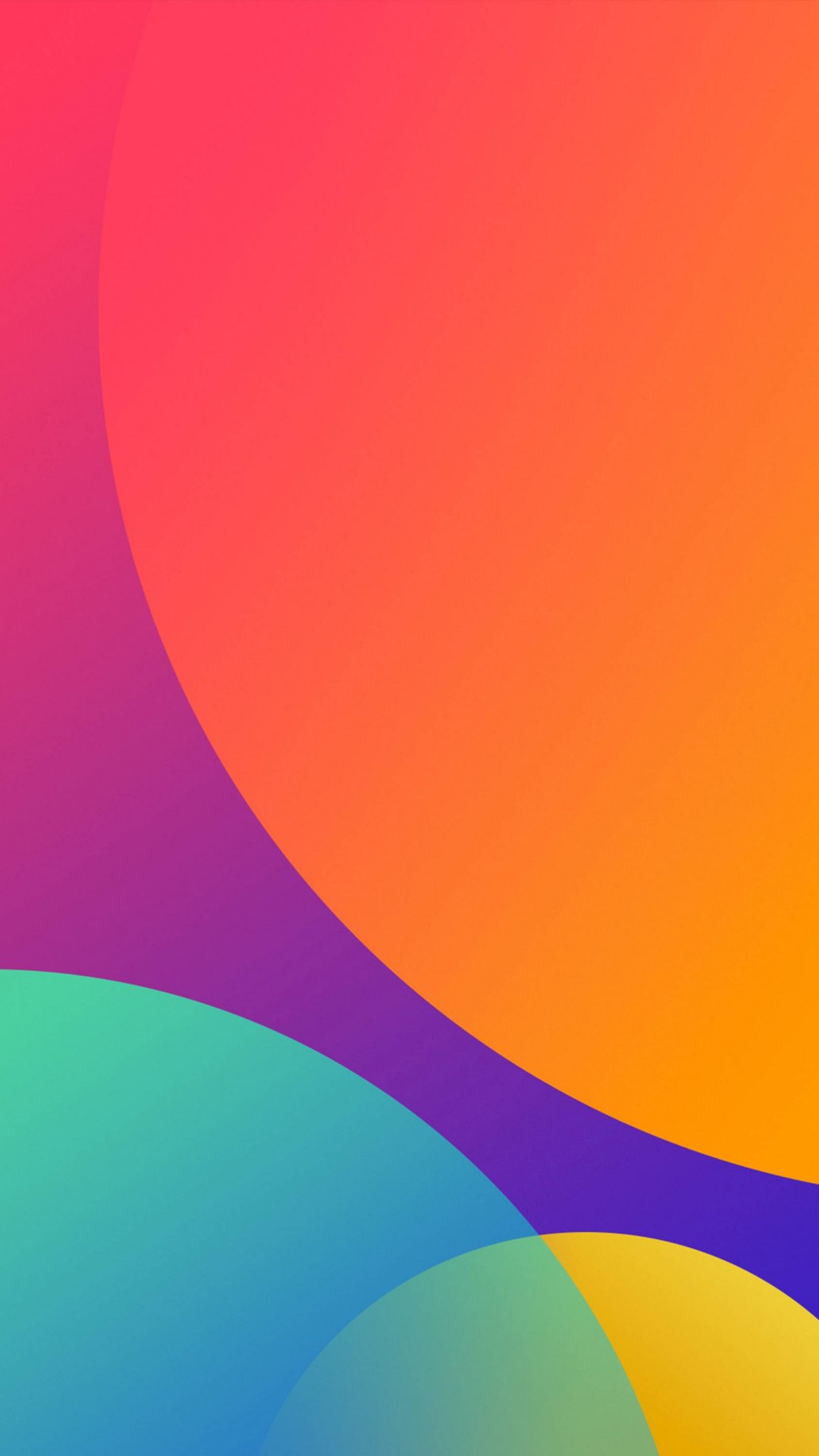 Flyme OS 6 Stock Multi Color Bubbles