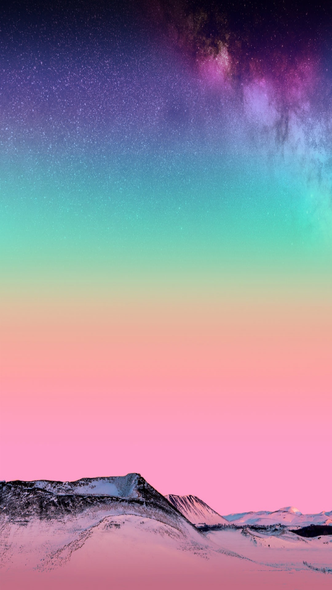 Galaxy M20 Stock Wallpaper Rainbow Snow Capped wallpaper for Apple iPhone, Apple Watch, Mac, iPad and Apple Watch