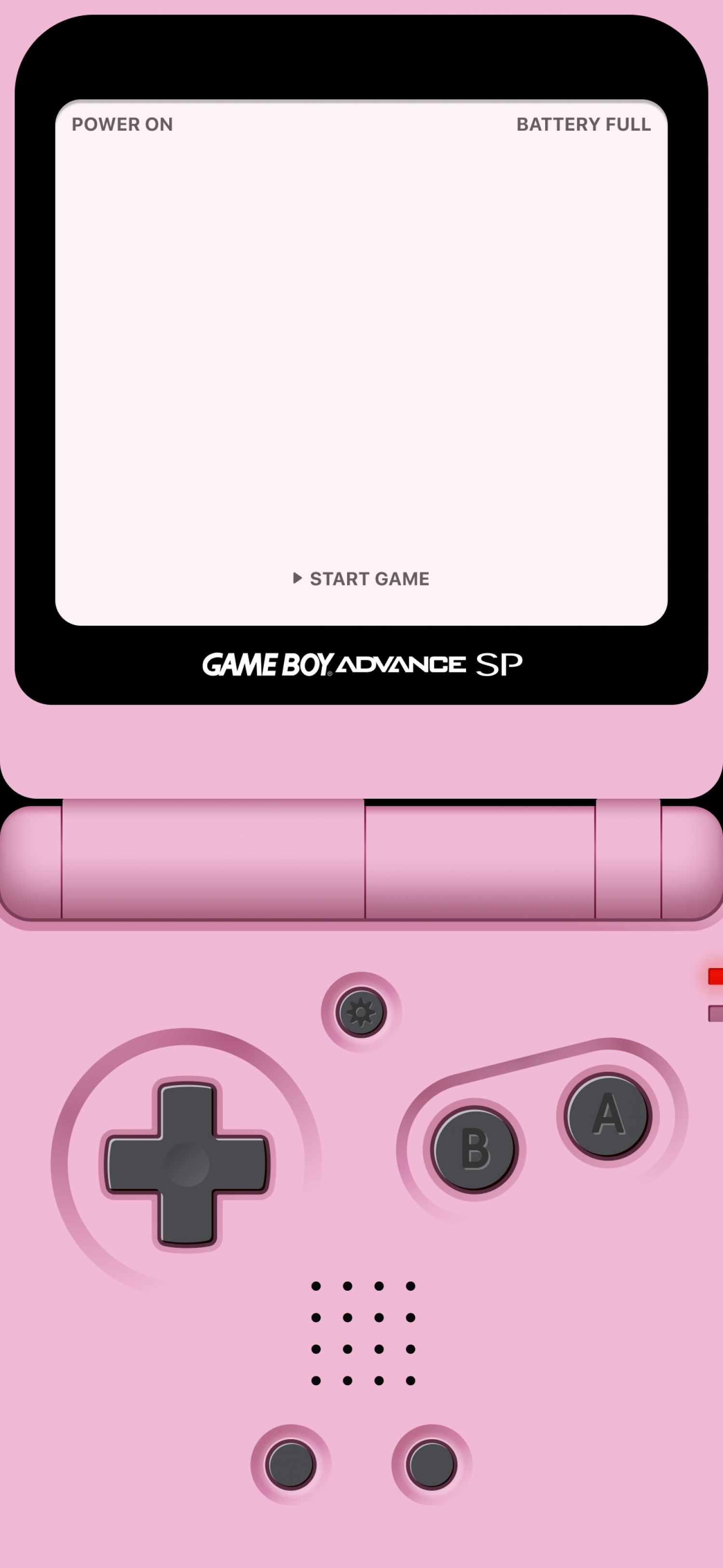 Gameboy Advance SP Hardware Baby Pink