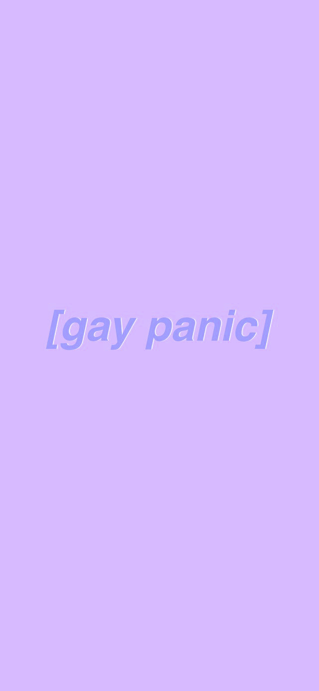 Gay Panic Wallpaper In Different Shades Purple