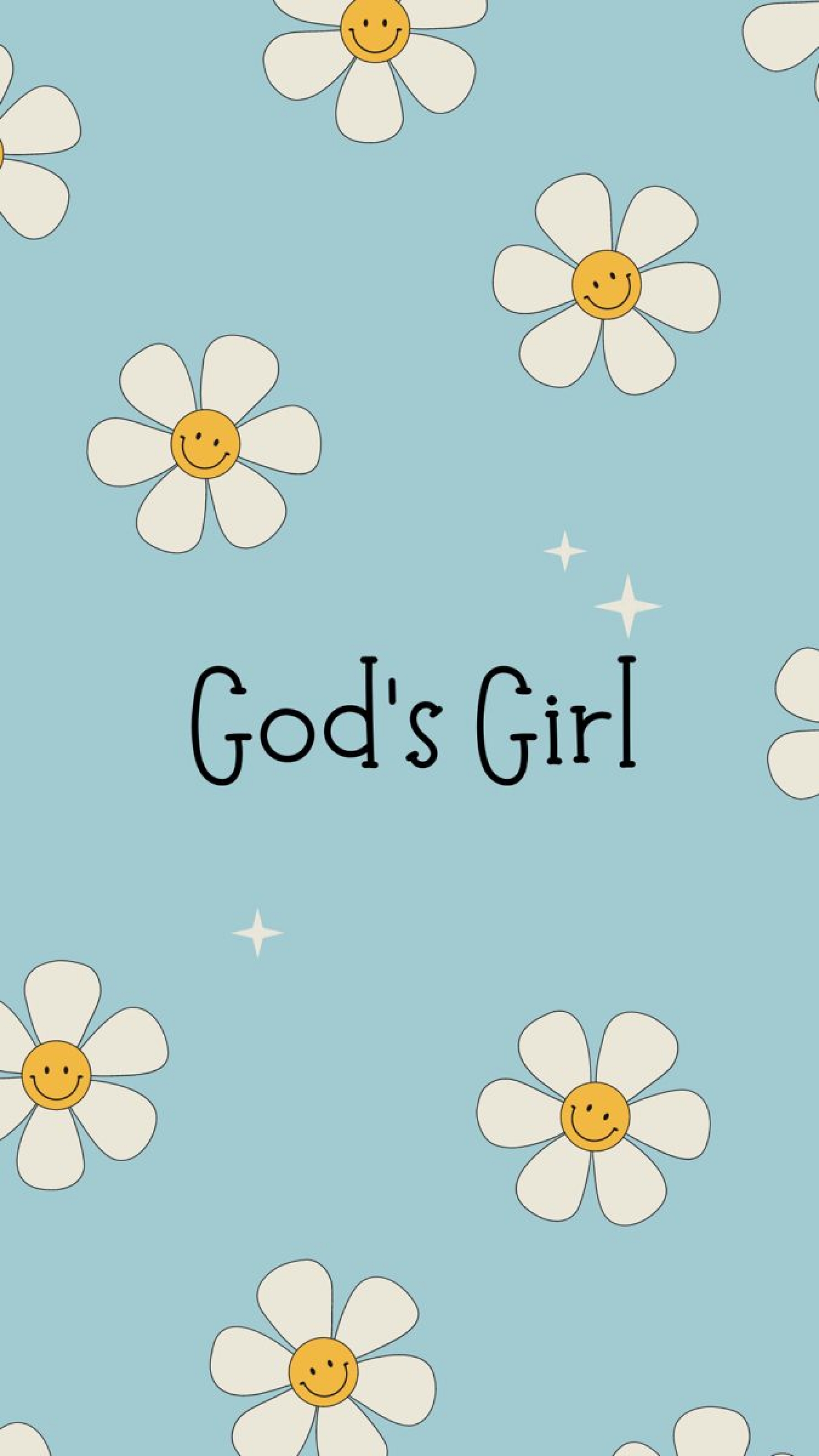 Gods Girl Cute Christian wallpaper for Apple iPhone, Apple Watch, Mac, iPad and Apple Watch