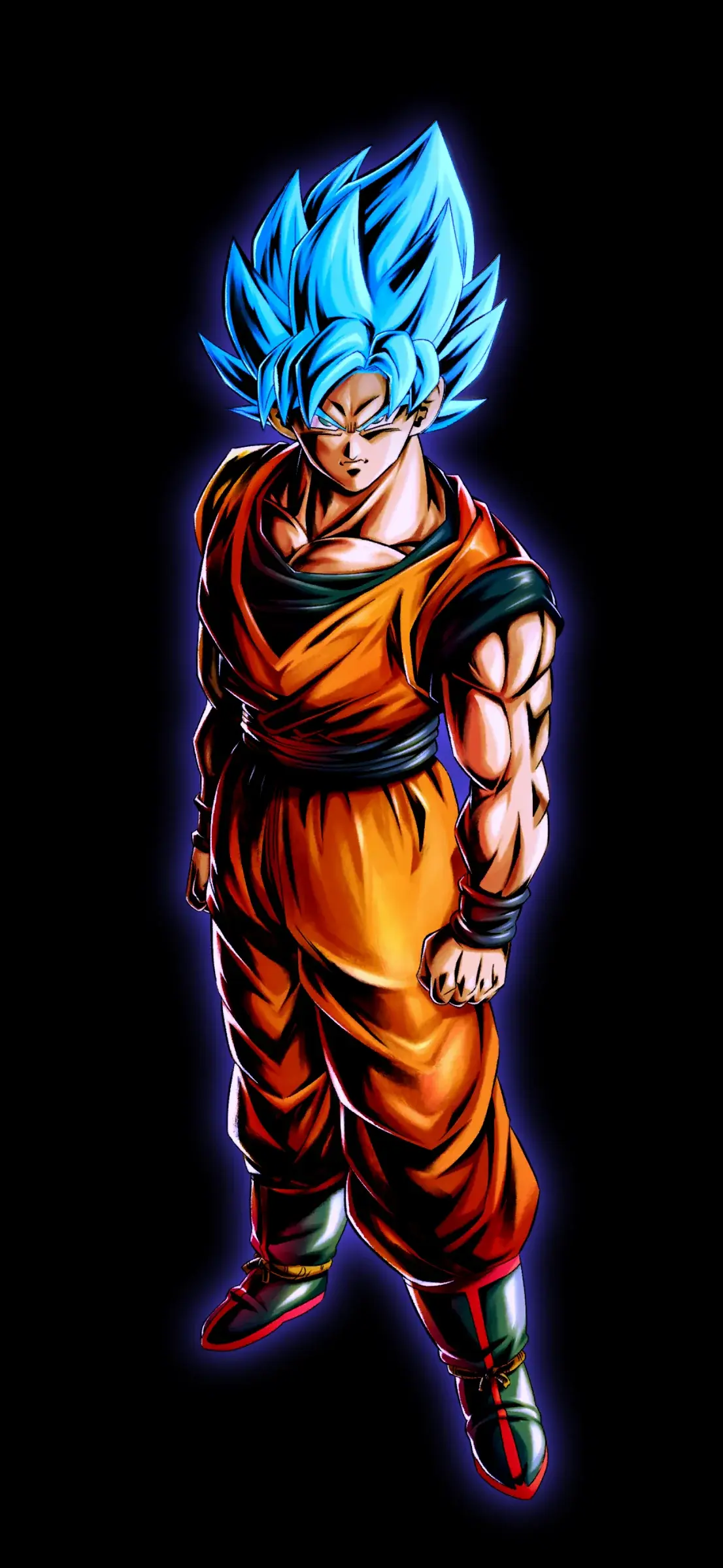 Goku Dragon Ball Z Anime Cartoon Manga Blue Hair wallpaper for Apple iPhone, Apple Watch, Mac, iPad and Apple Watch