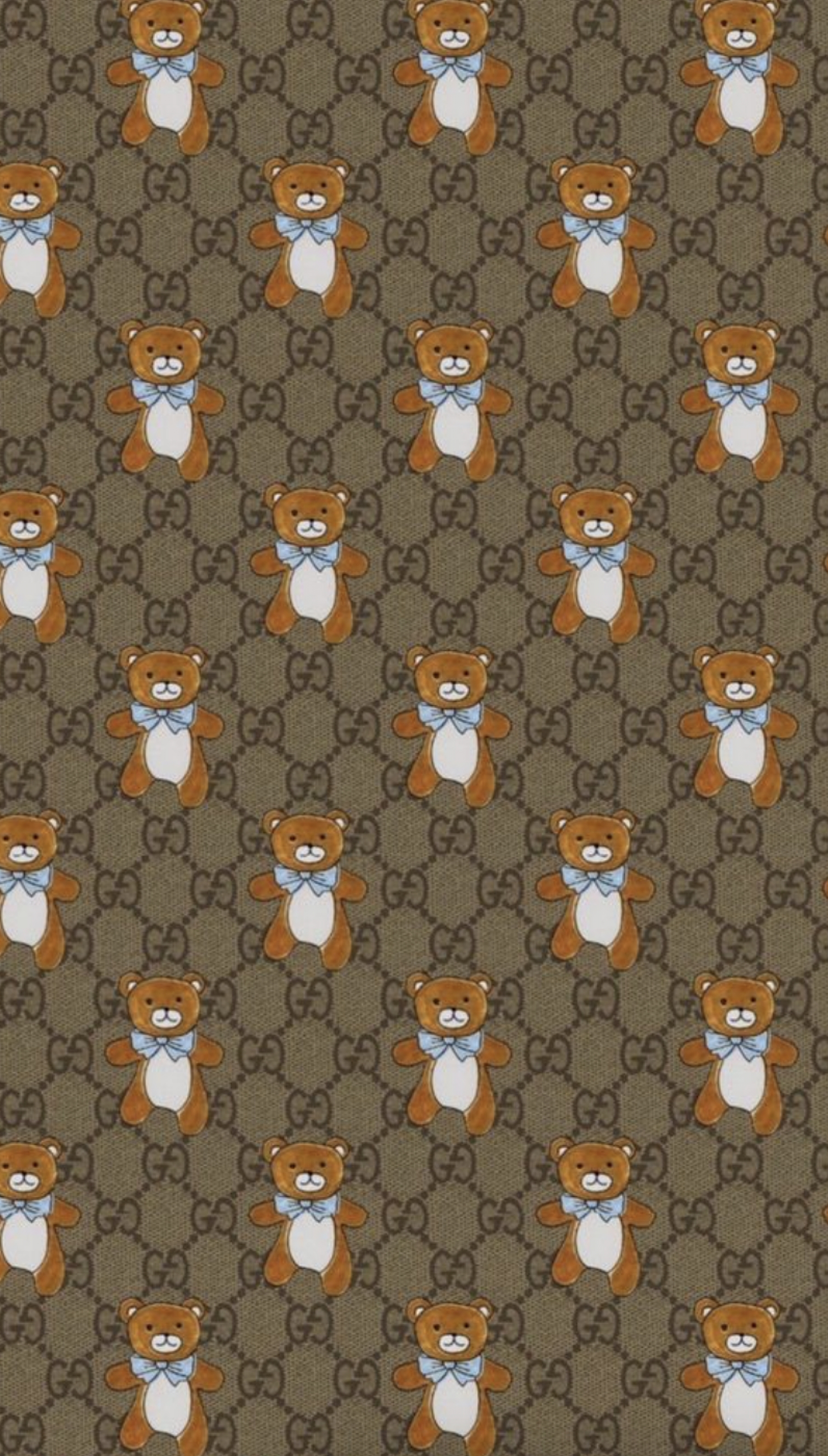 Gucci Luxury Brands Gucci Bear wallpaper for Apple iPhone, Apple Watch, Mac, iPad and Apple Watch