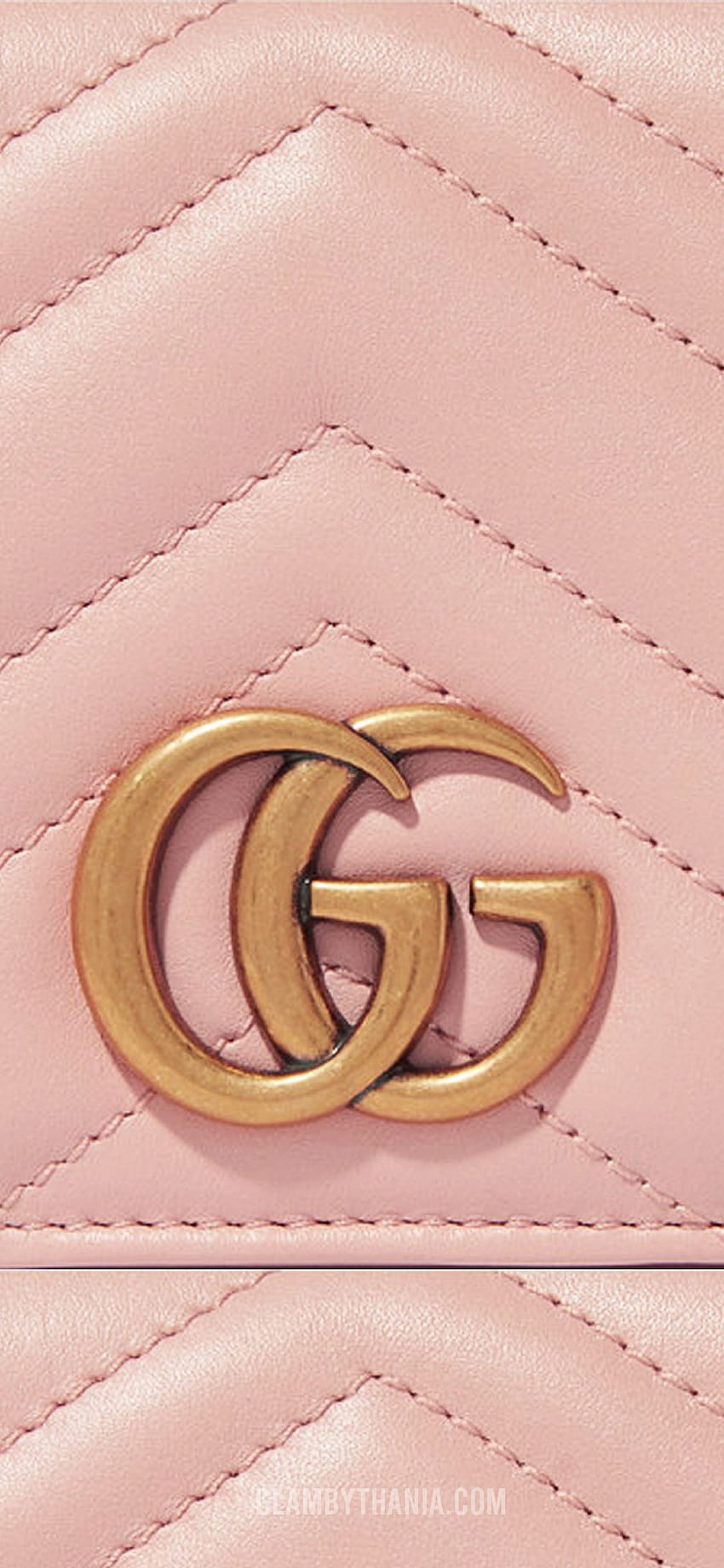 Gucci Luxury Brands Pink Leather Pattern