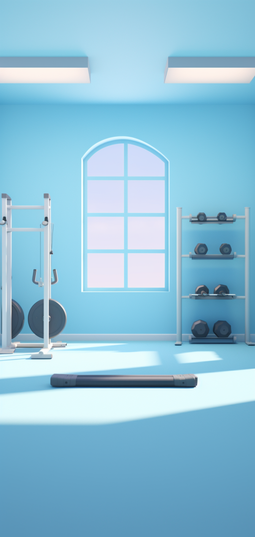 Gym Blue Apple HomeKit Default wallpaper for Apple iPhone, Apple Watch, Mac, iPad and Apple Watch