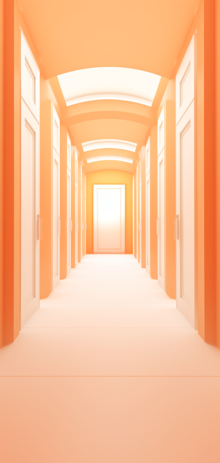 Hallway Orange Apple HomeKit Default wallpaper for Apple iPhone, Apple Watch, Mac, iPad and Apple Watch