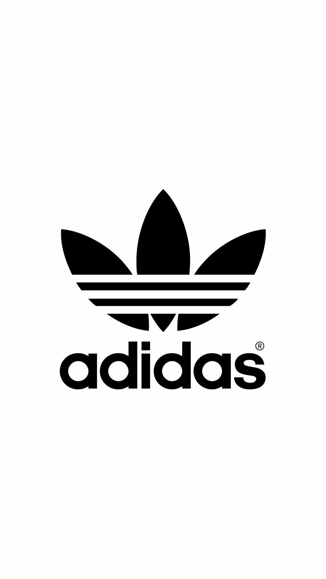 HD Adidas Sneakers Shoes Fashion Brand Logo Black And White