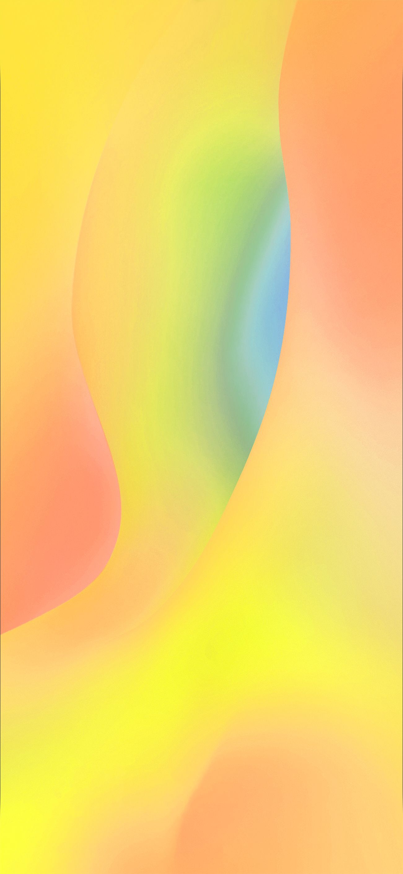 HD Huawei Nova 3i Stock Wallpaper Yellow