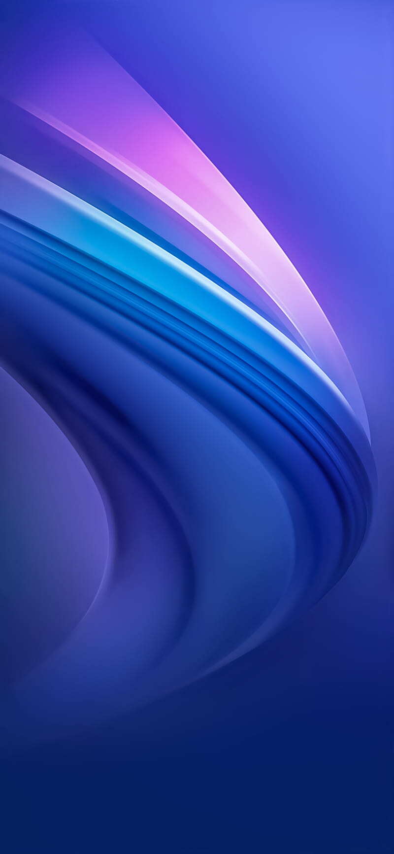 HD Wallpaper Vivo Iqoo Neo Abstract Edge Purple And Blue