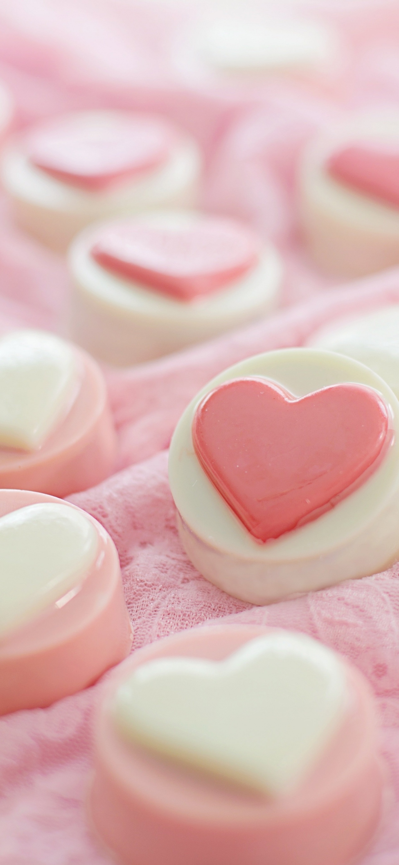 Heart Shape Candies Cookies Best Free Download iPhone Desktop Wallpapers Backdrops Backgrounds Screensavers Android Samsung