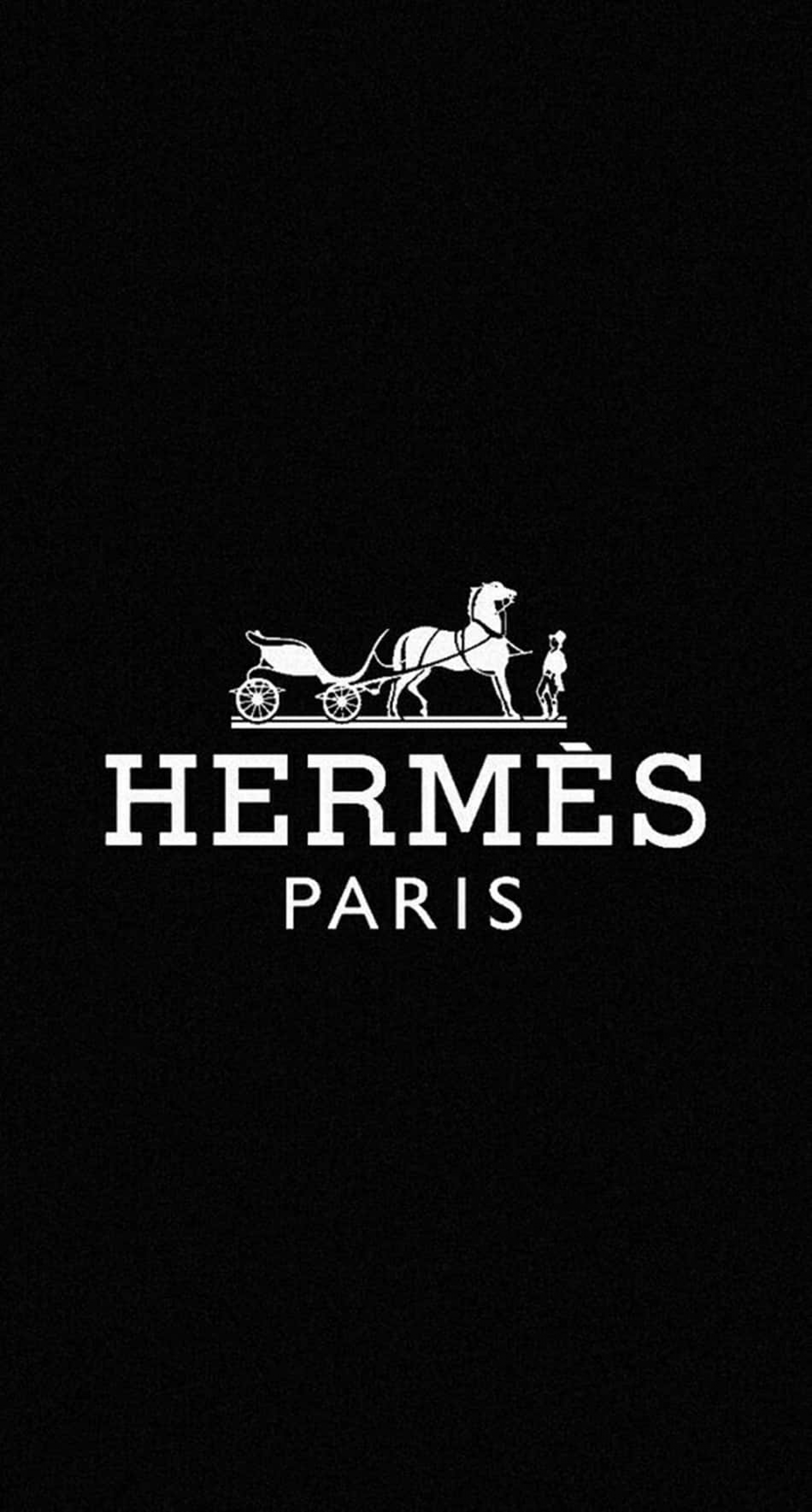 Hermes Logo Black And White