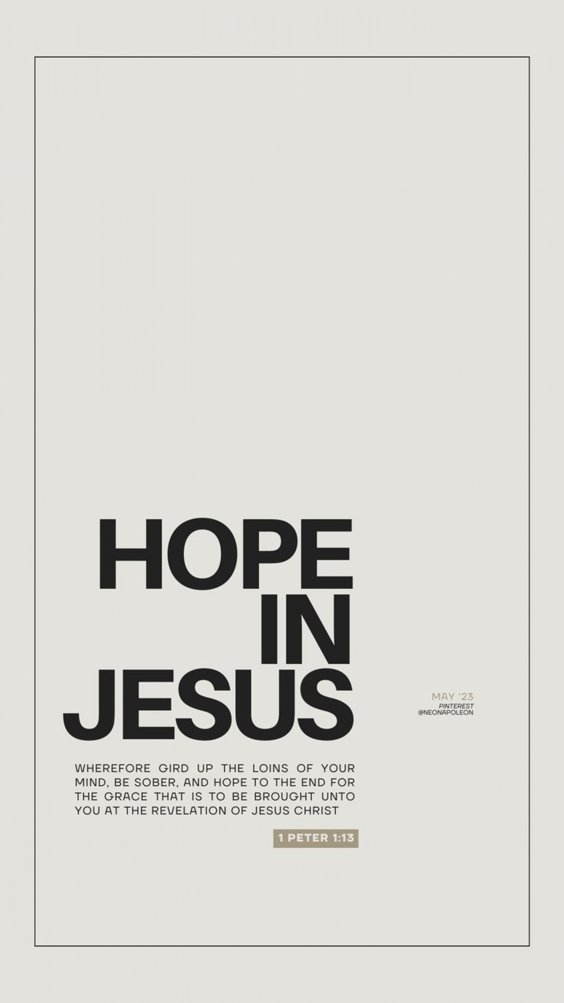 Hope In Jesus Simple Christian Bible