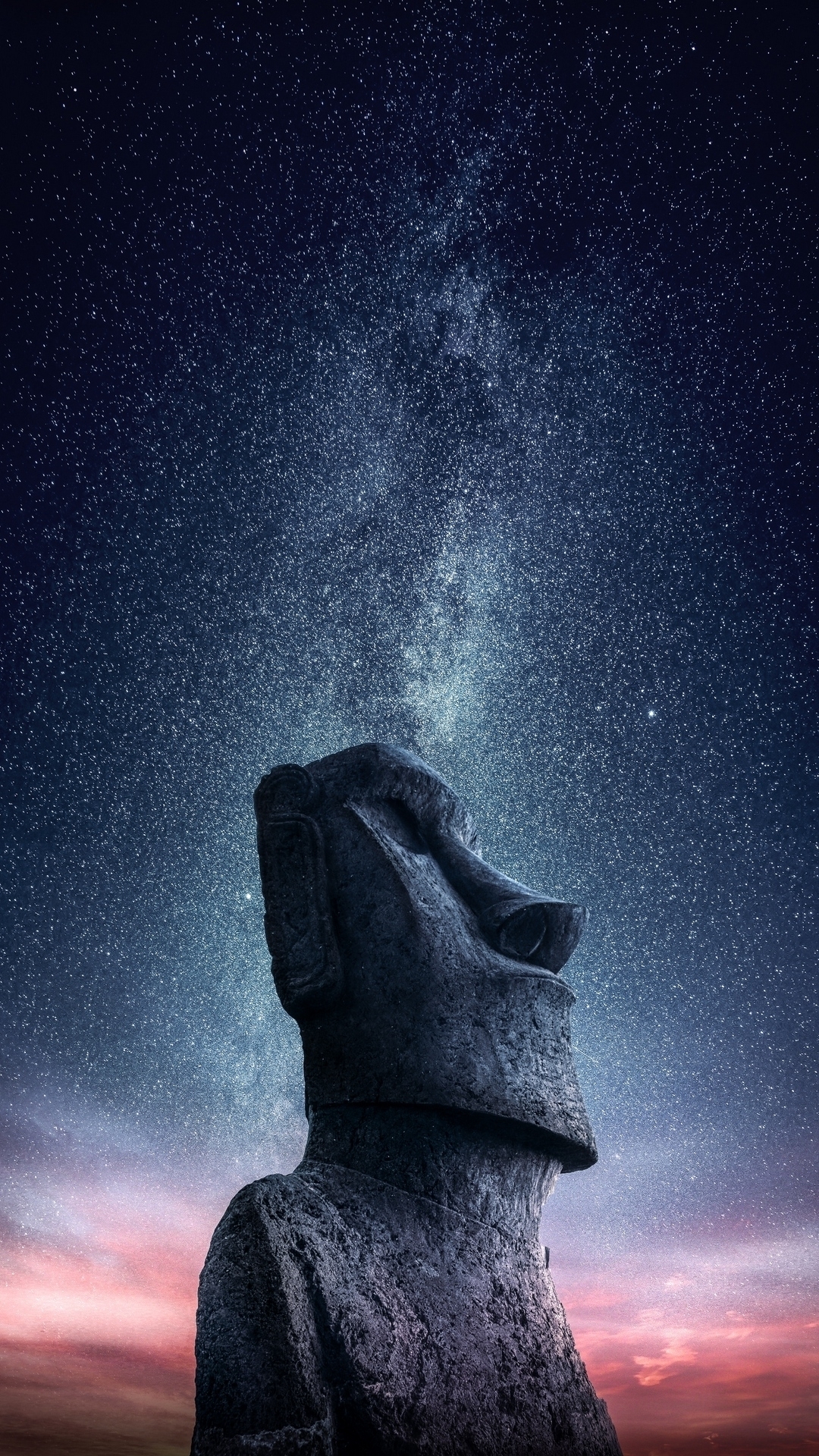 Human Face Statue Against Dramatic Milky Way Galaxy View Most Popular Download Free Wallpapers For iPhone 12 13 14 15 16 Pro Max And Android wallpaper for Apple iPhone, Apple Watch, Mac, iPad and Apple Watch