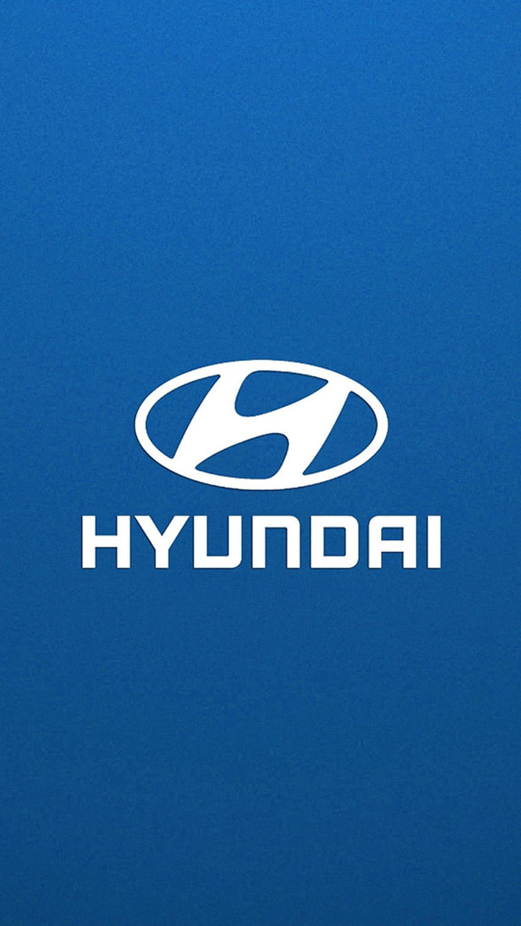 Hyundai Logo Blue