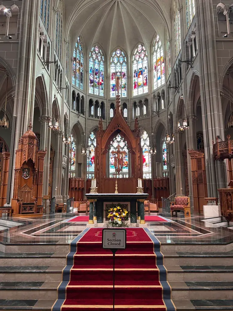 Inside Cathedral Church Of Jesus Christ Christian Covington County Kentucky State United States Of America Towns USA