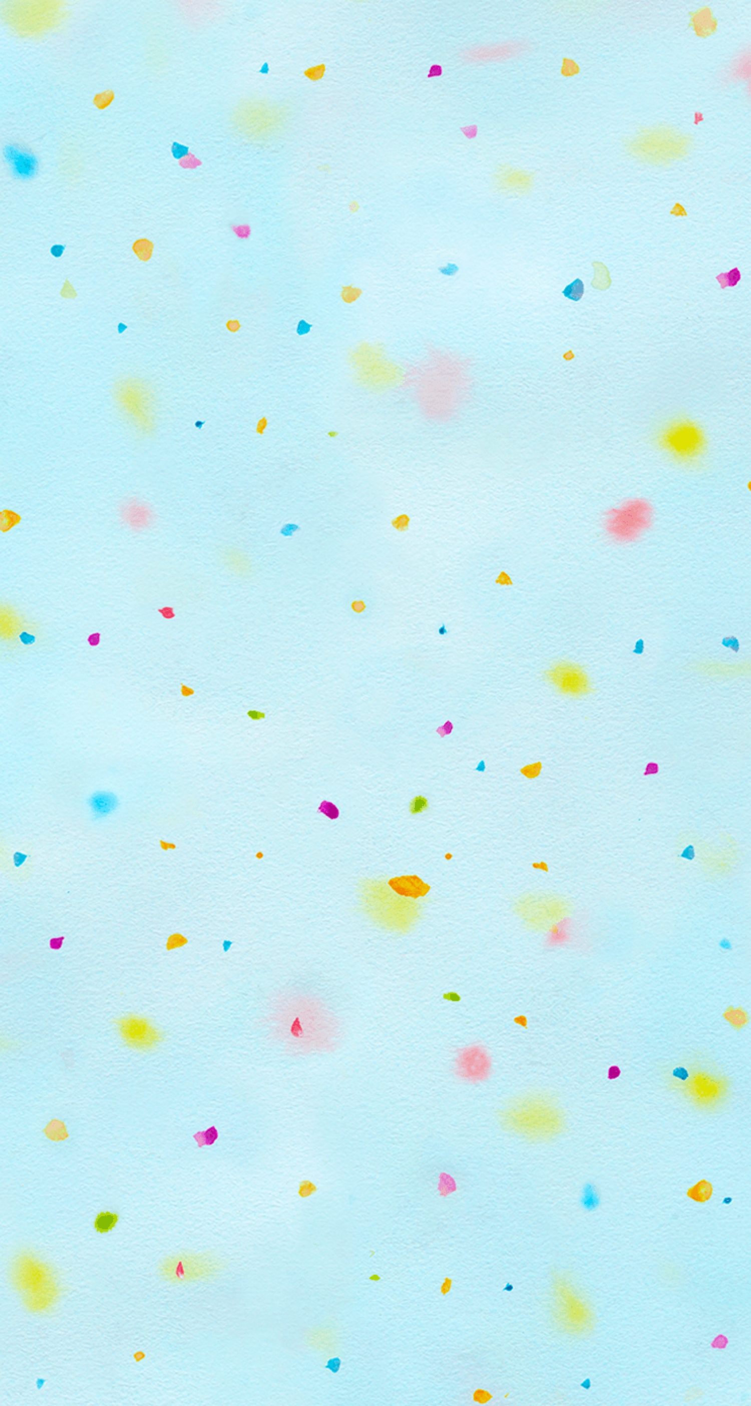 iOS 7 Default Stock Colorful Confetti