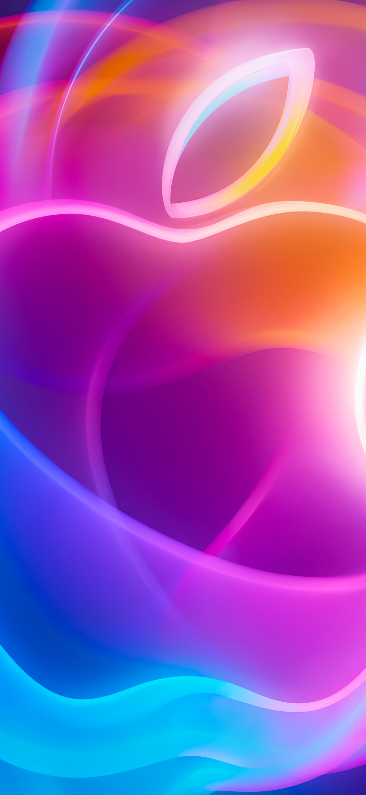 iPhone 16 Apple Event It's Glowtime Colorful Logo Closeup wallpaper for Apple iPhone, Apple Watch, Mac, iPad and Apple Watch