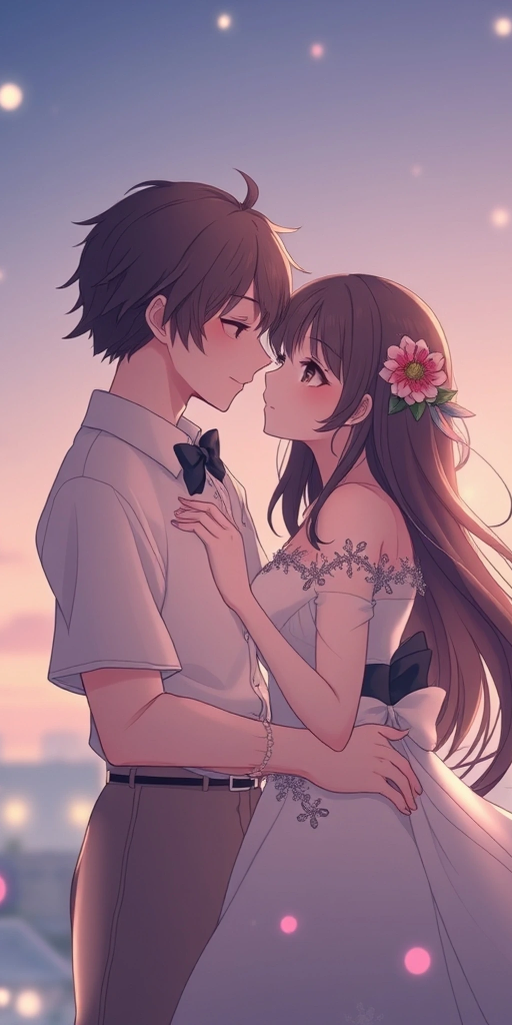 Cute Romance Comedy Related Anime Picture Dress Darling iPhone wallpaper