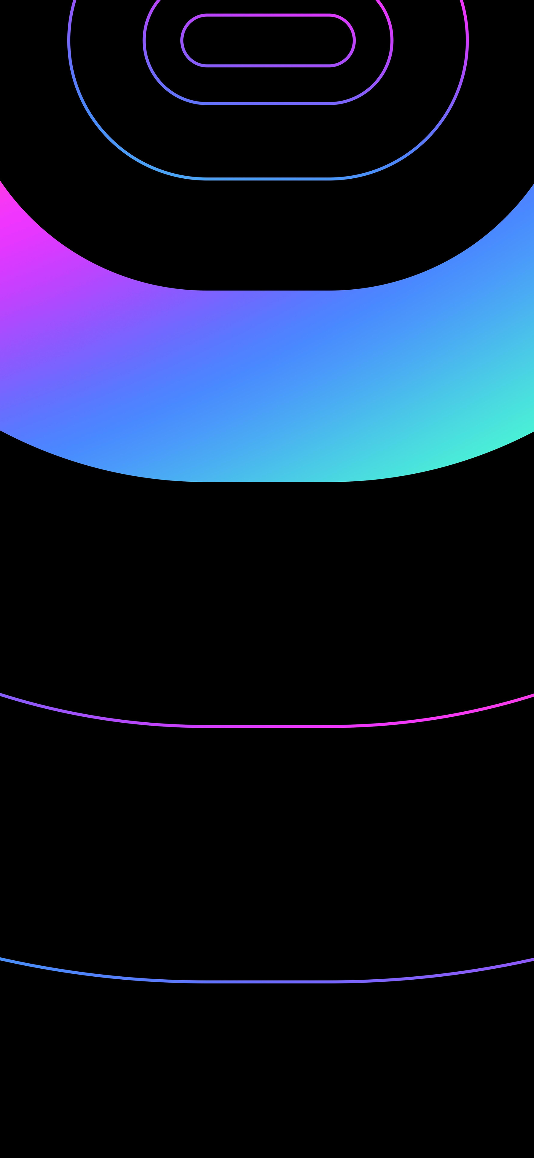 iPhone Dynamic Island Design Blue Purple Gradient