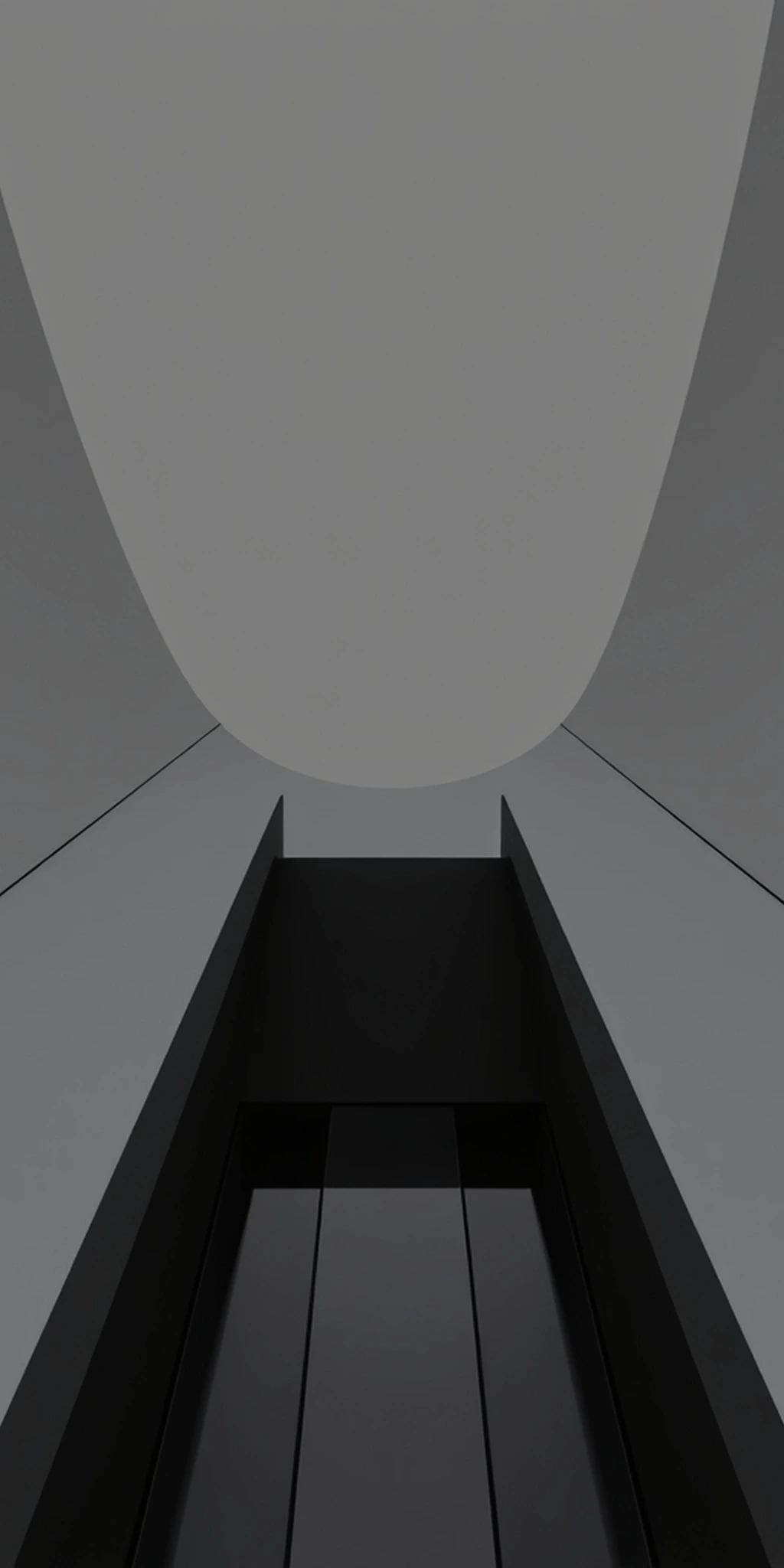 Minimalistic Architecture Black Grey With Simple Lines iPhone wallpaper