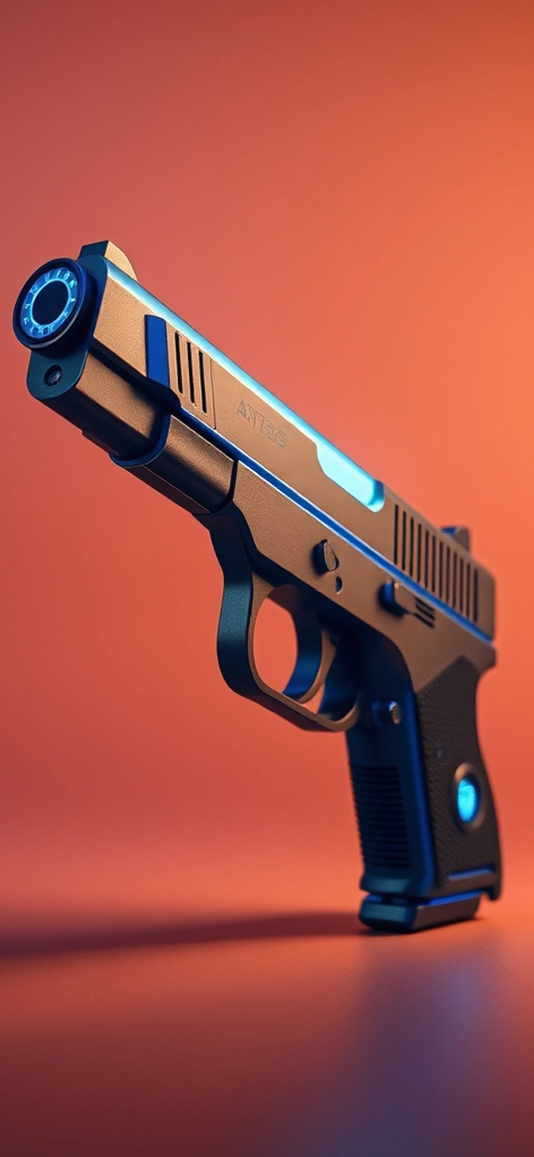 Staccato C2 Deep Blue Glowing Staccato C2 Hand Gun — Free iPhone ...