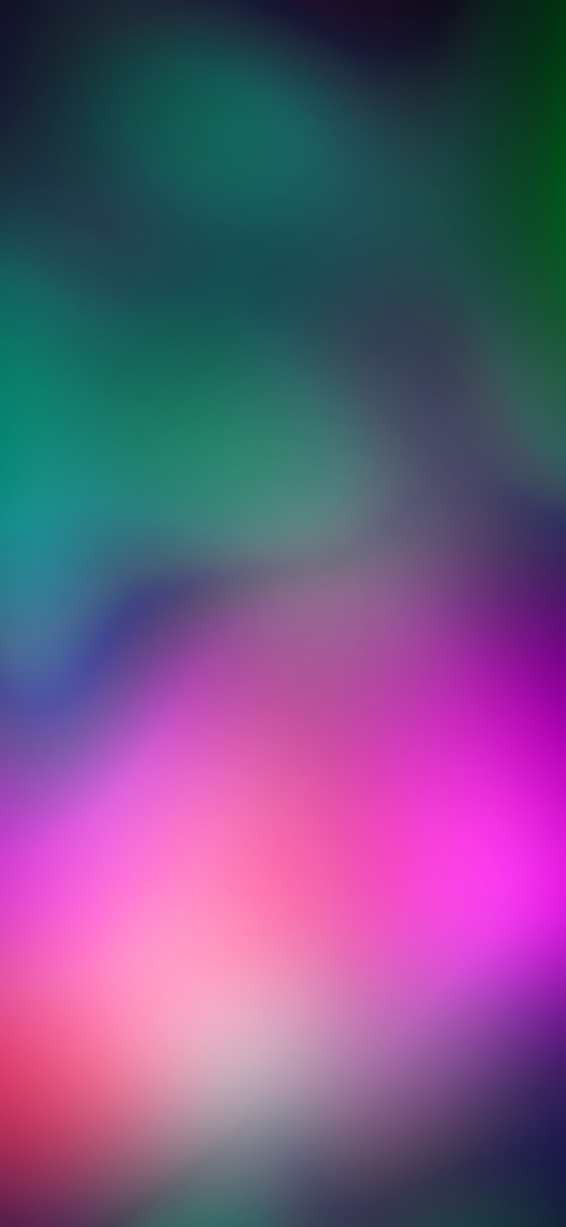 iPhone X Stock Pink Green Warm Abstract Blur