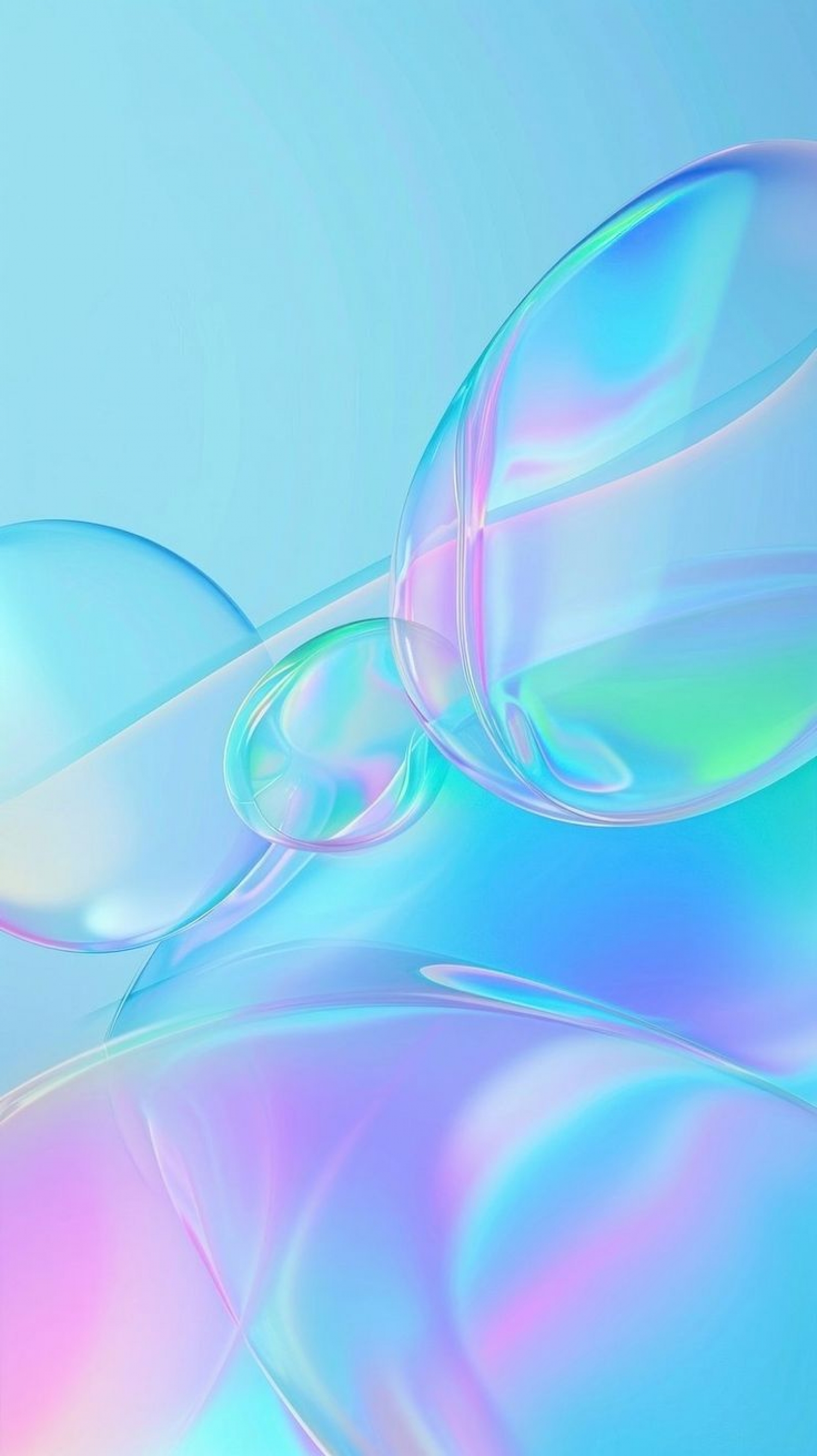 Iridescent Bubbles Rainbow