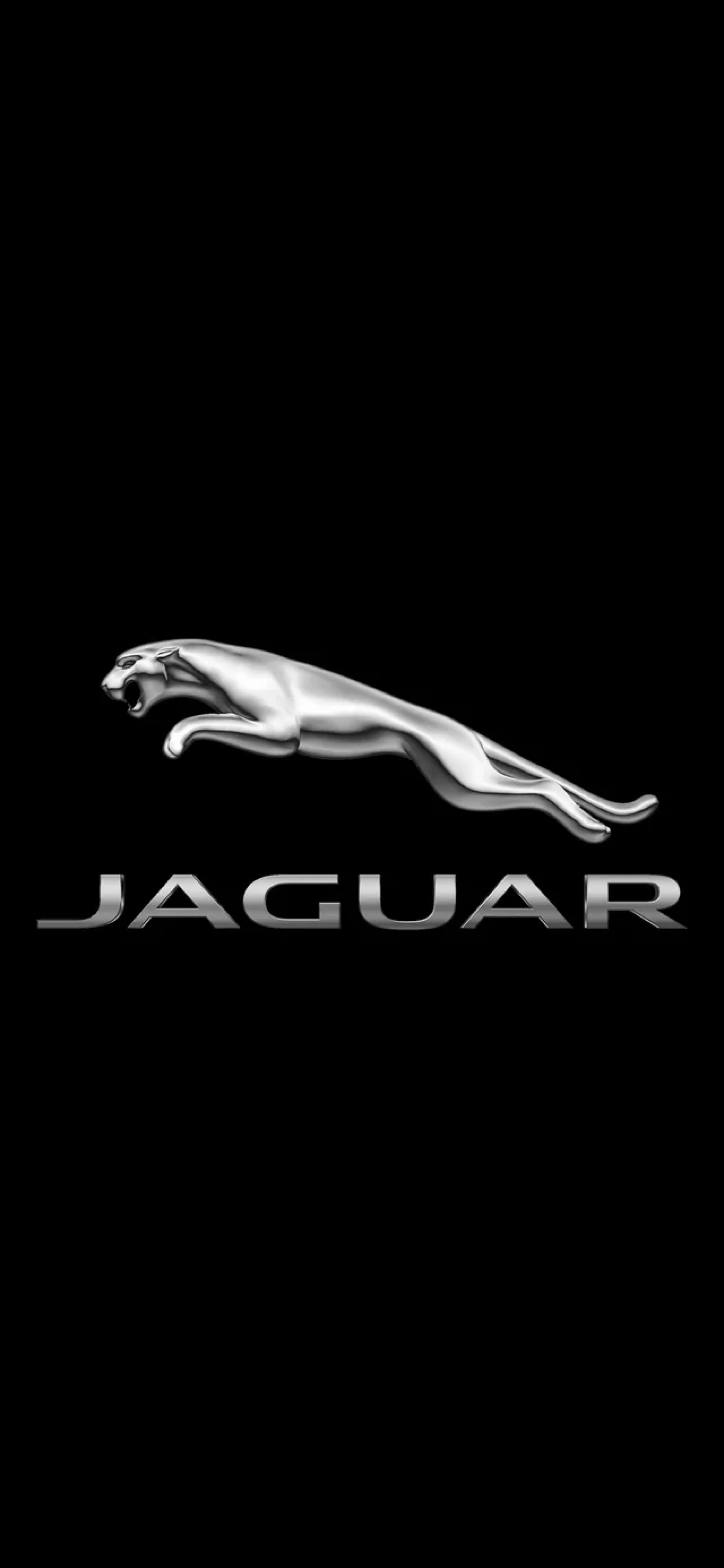 Jaguar Car Brand Logo Black wallpaper for Apple iPhone, Apple Watch, Mac, iPad and Apple Watch