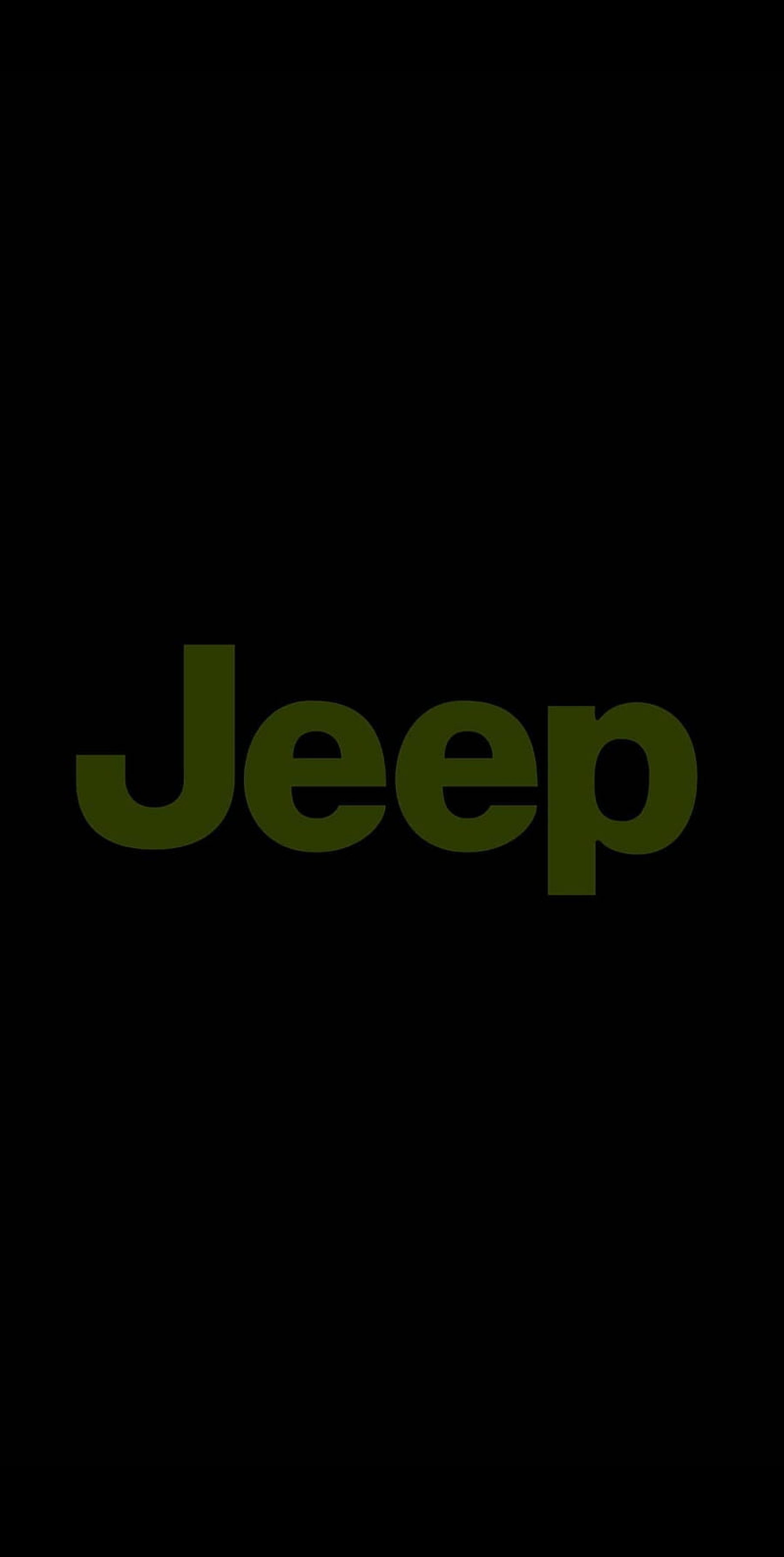 Jeep Logo Green wallpaper for Apple iPhone, Apple Watch, Mac, iPad and Apple Watch