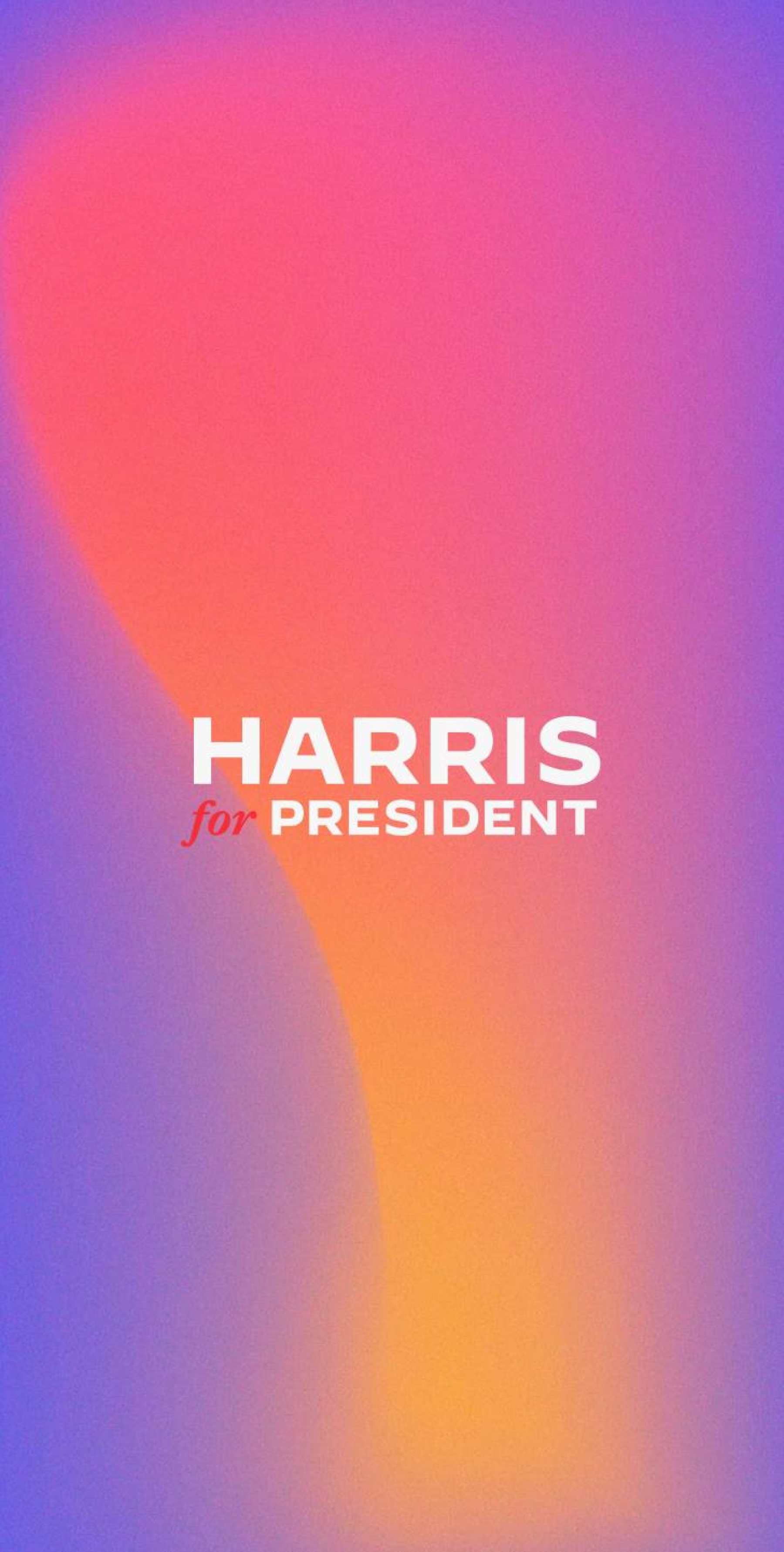 Kamala 2024 Campaign Gradient Official wallpaper for Apple iPhone, Apple Watch, Mac, iPad and Apple Watch