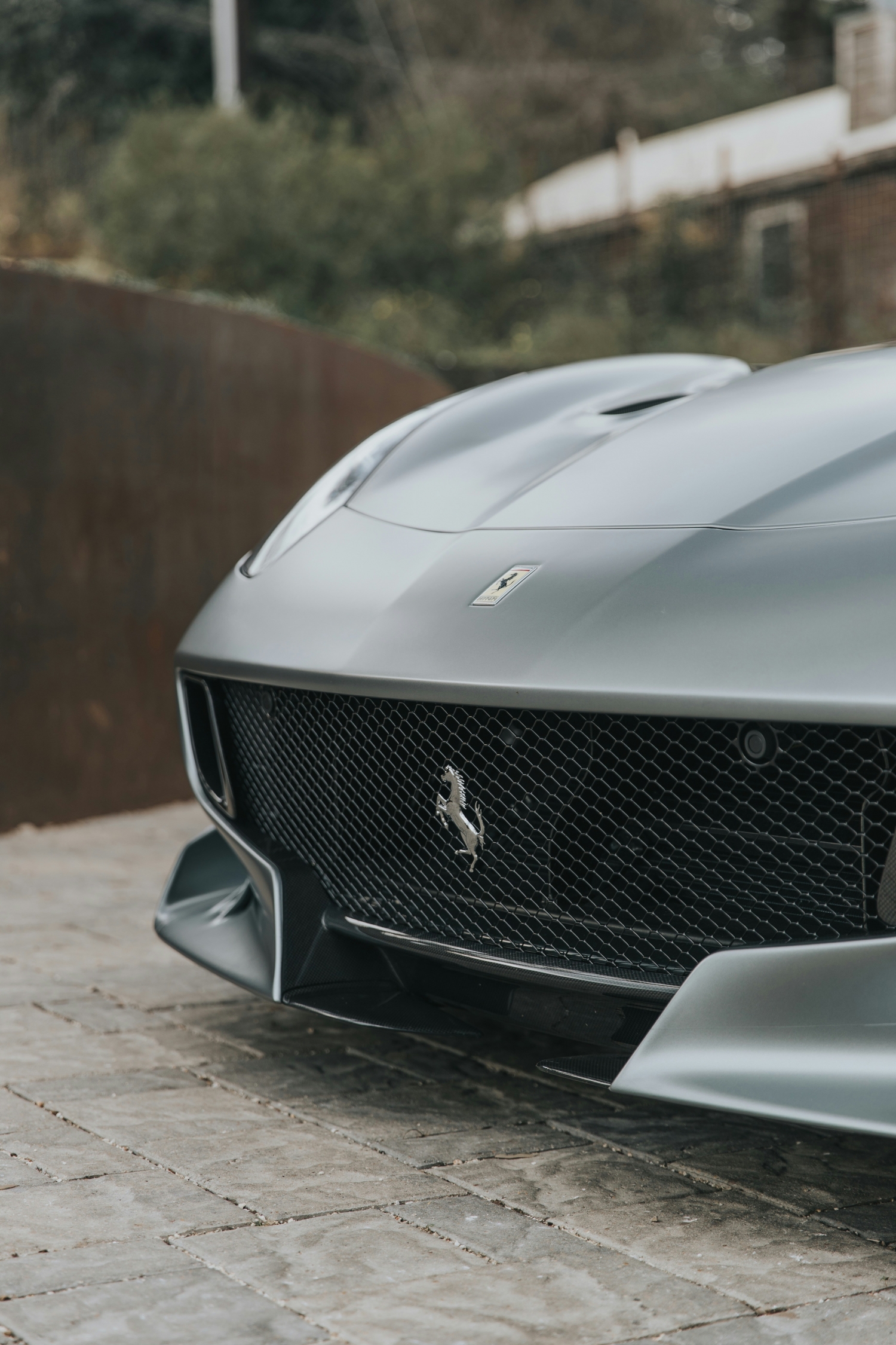 Lamborghini Car Up Close Grille