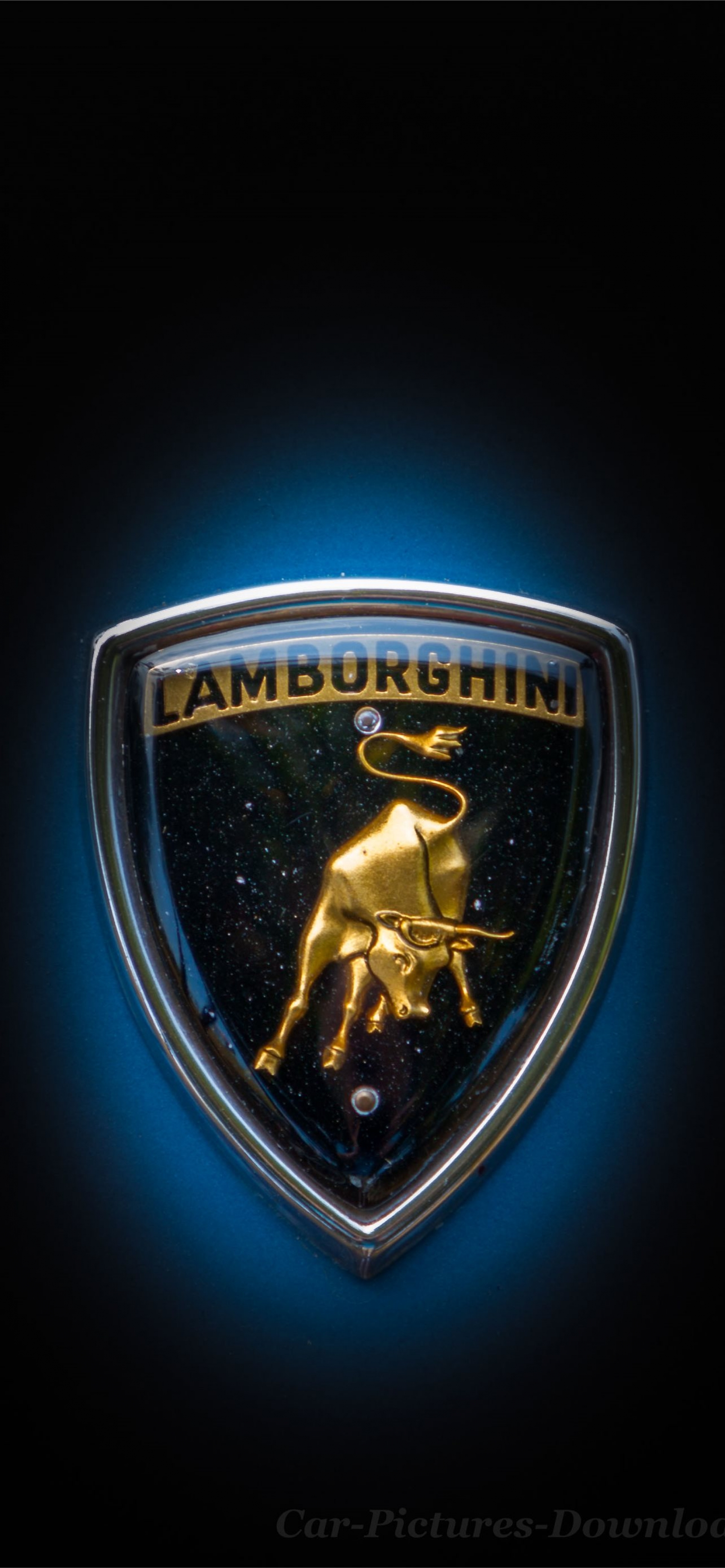 Lamborghini Logo 3d Decal wallpaper for Apple iPhone, Apple Watch, Mac, iPad and Apple Watch