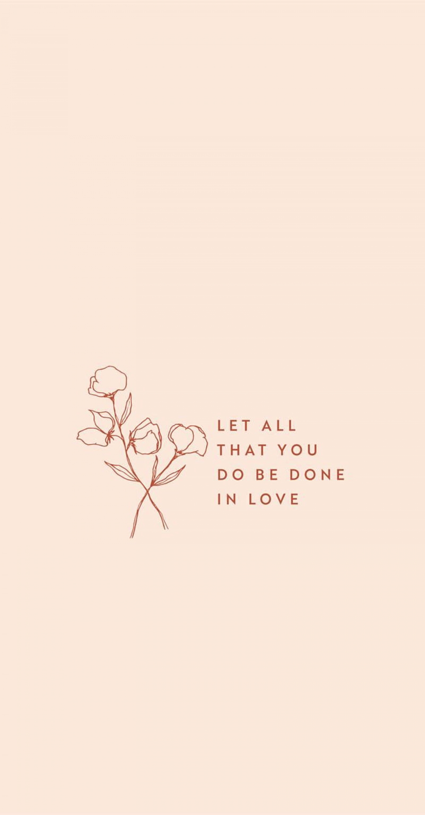 Let All That You Do Be Done In Love Cute Christian Bible Jesus wallpaper for Apple iPhone, Apple Watch, Mac, iPad and Apple Watch