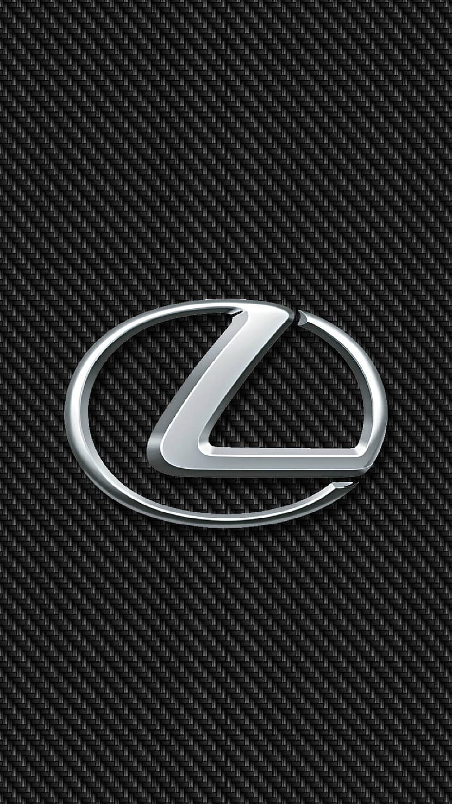 Lexus Logo Metallic 3d Carbon Fiber wallpaper for Apple iPhone, Apple Watch, Mac, iPad and Apple Watch